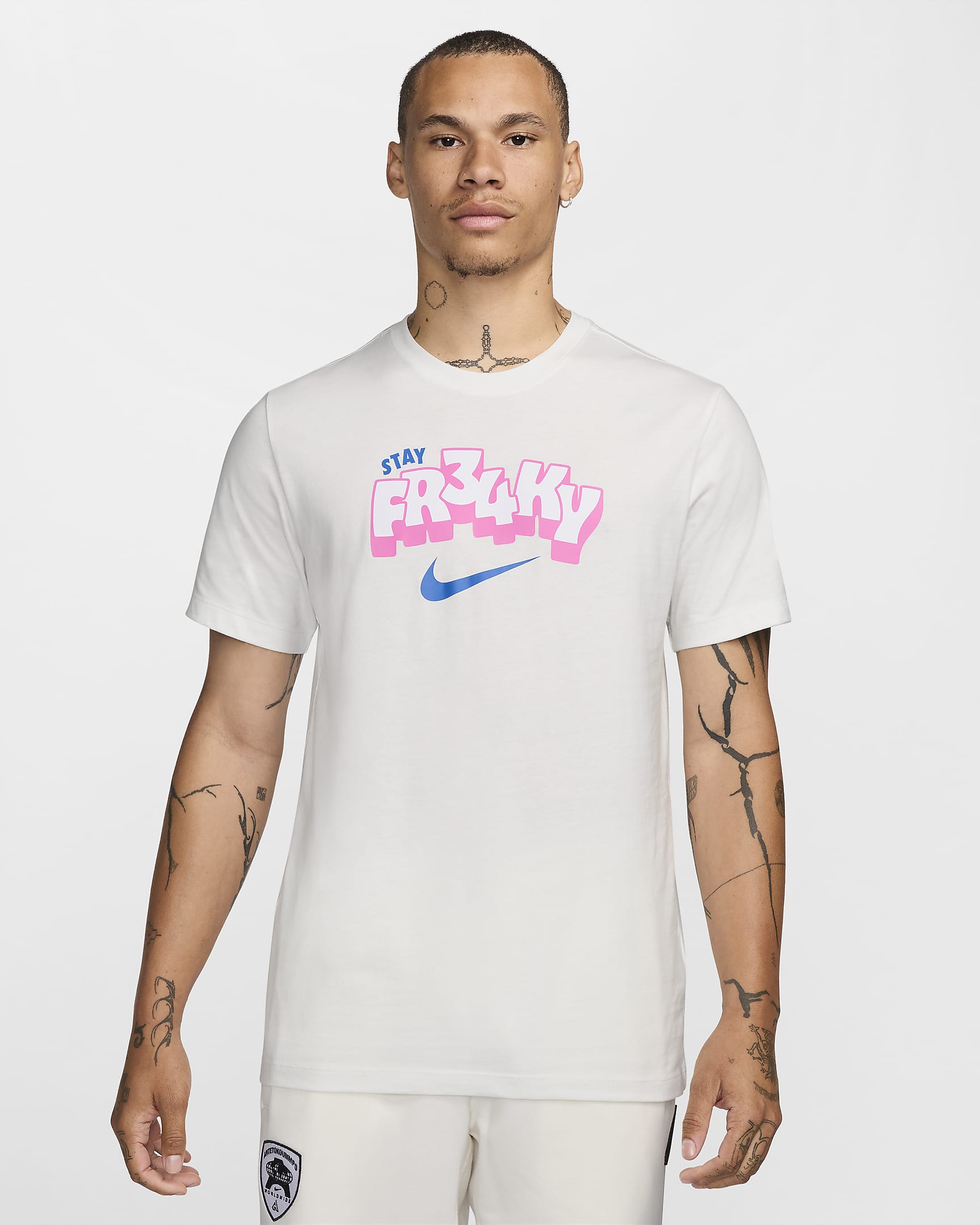 T-shirt de basketball Giannis pour Homme - Summit White