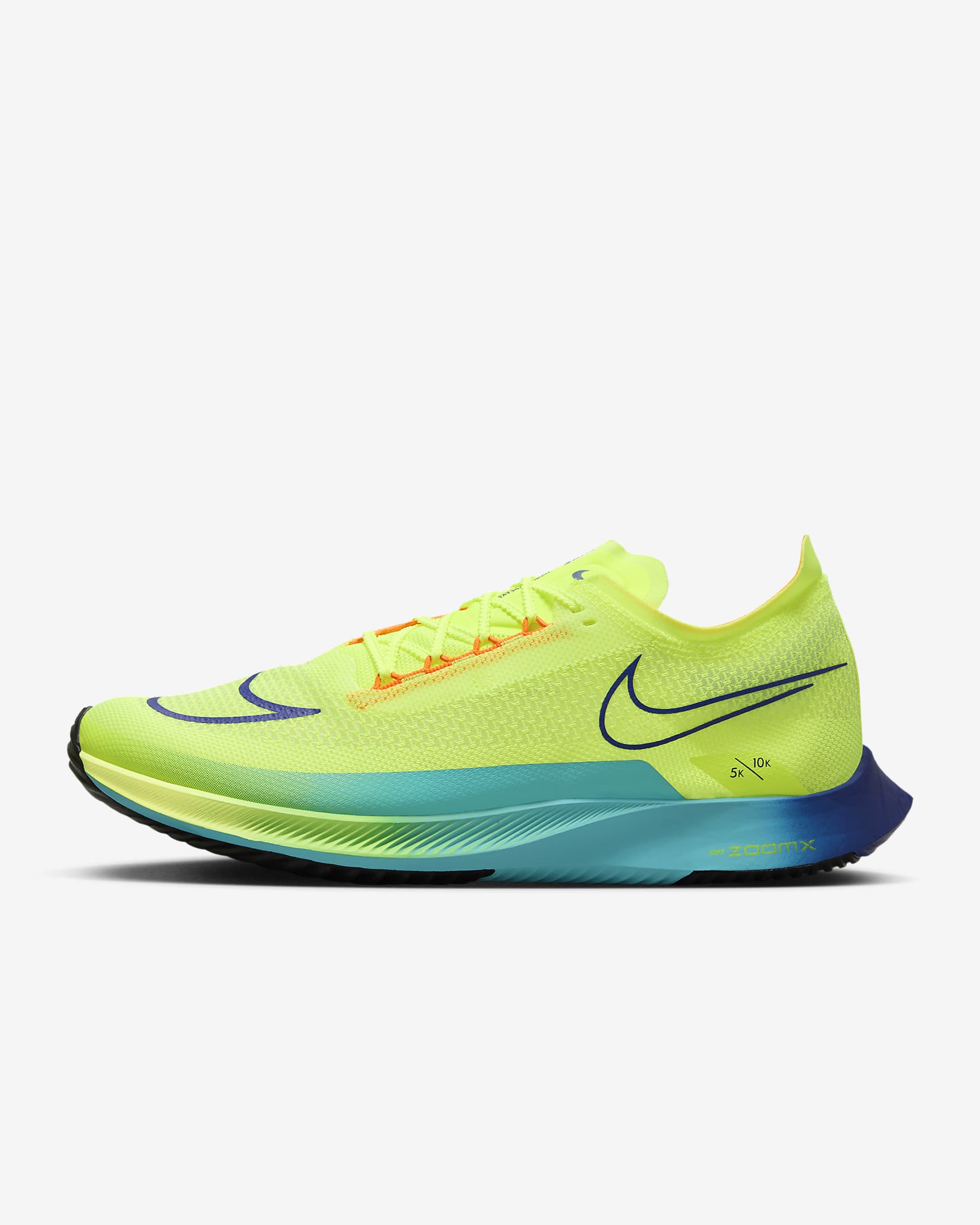 Nike Streakfly Straßenlaufschuh für Wettkämpfe - Volt/Bright Crimson/Volt/Schwarz