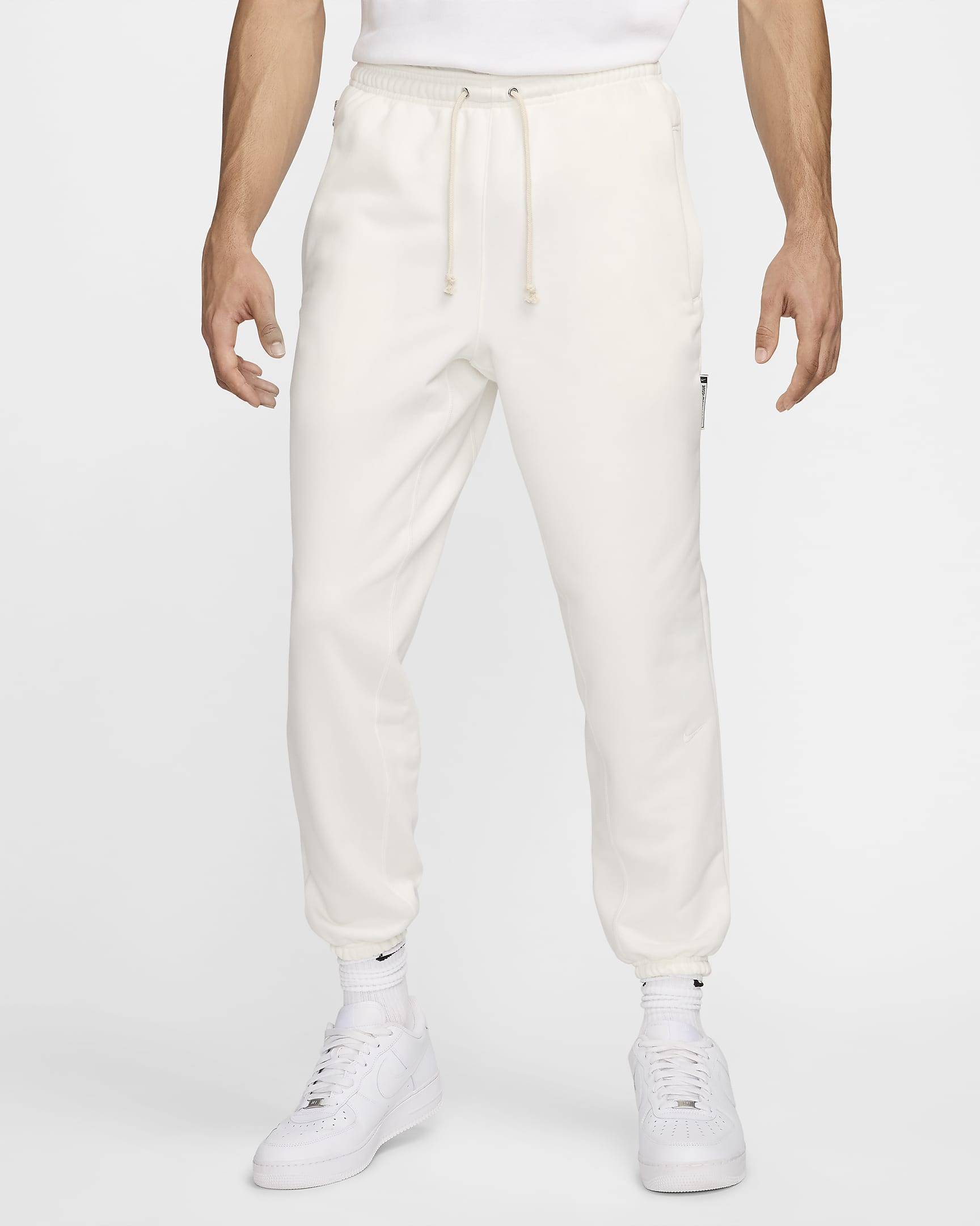 Pants de básquetbol Dri-FIT para hombre Nike Standard Issue - Vela/Marfil pálido