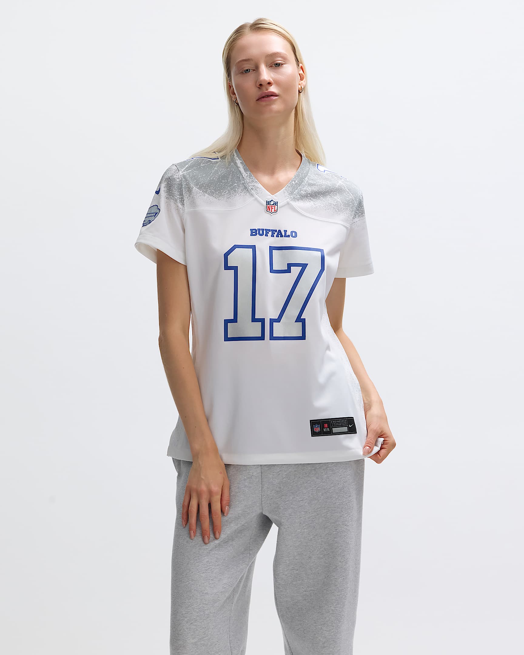 Josh Allen Buffalo Bills Rivalries Collection Women’s Nike NFL Game Jersey - White