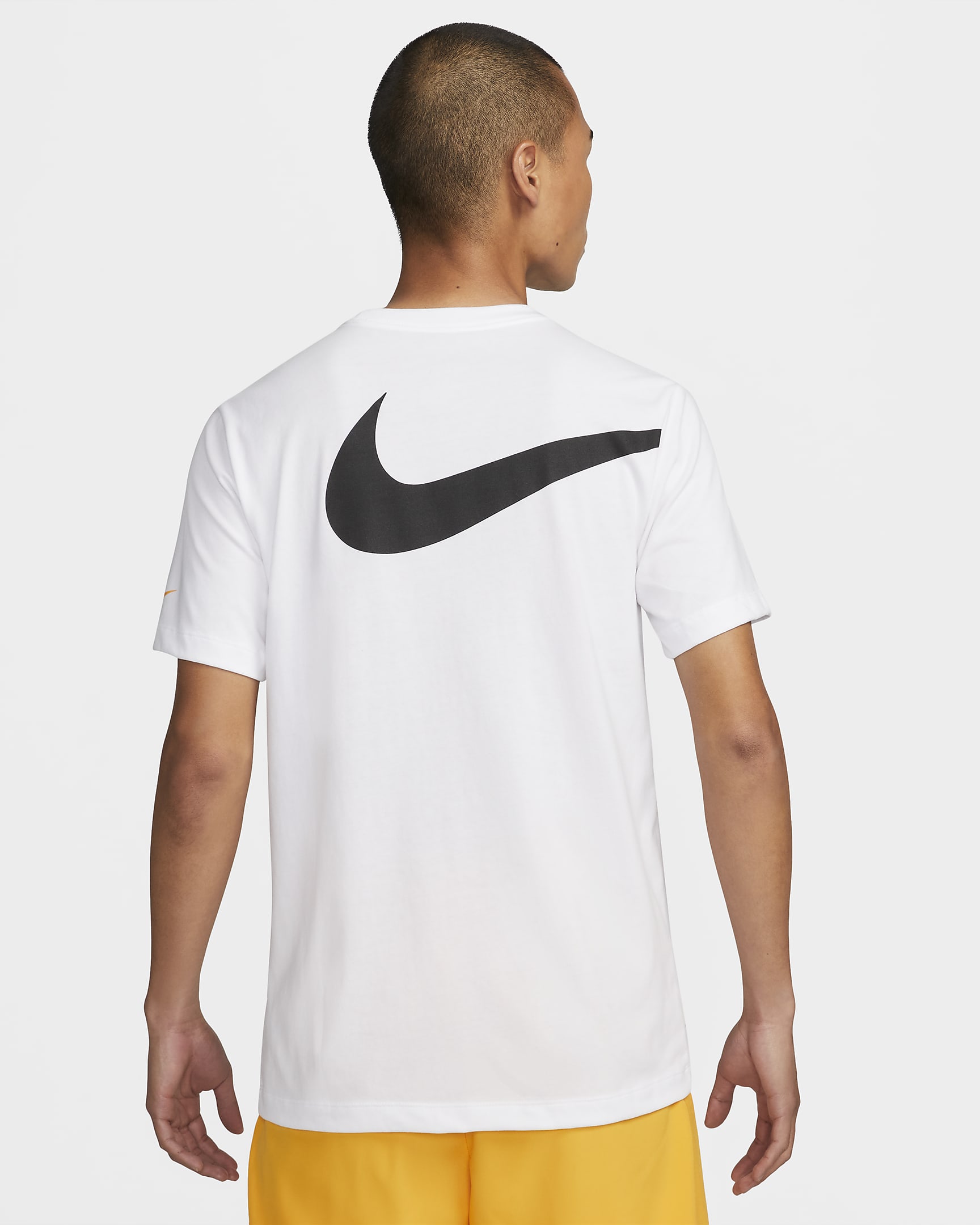 Nike Dri-FIT Men's Training T-Shirt - White/Black/Sundial