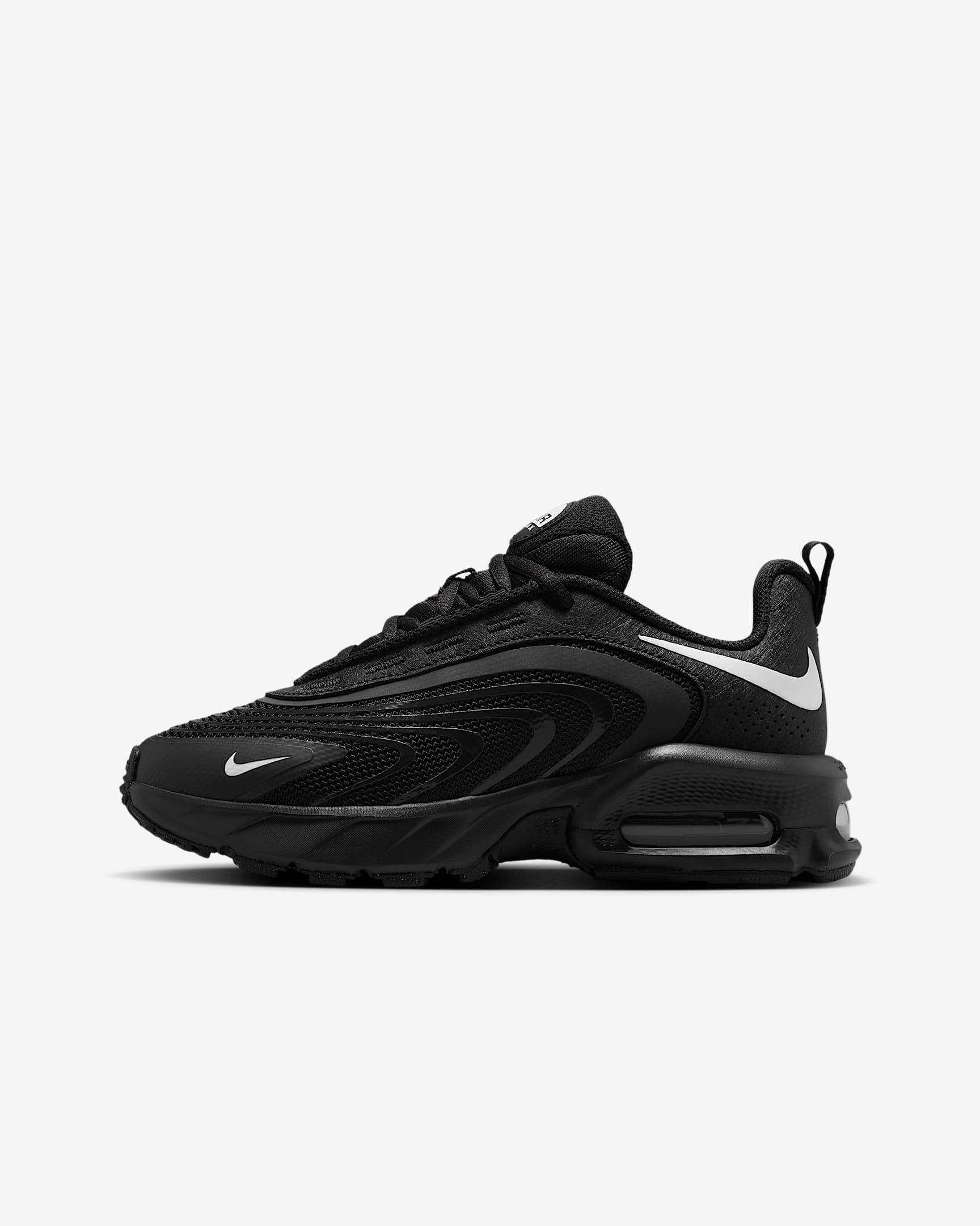 Nike Air Max Fire Schuh (ältere Kinder) - Schwarz/Weiß