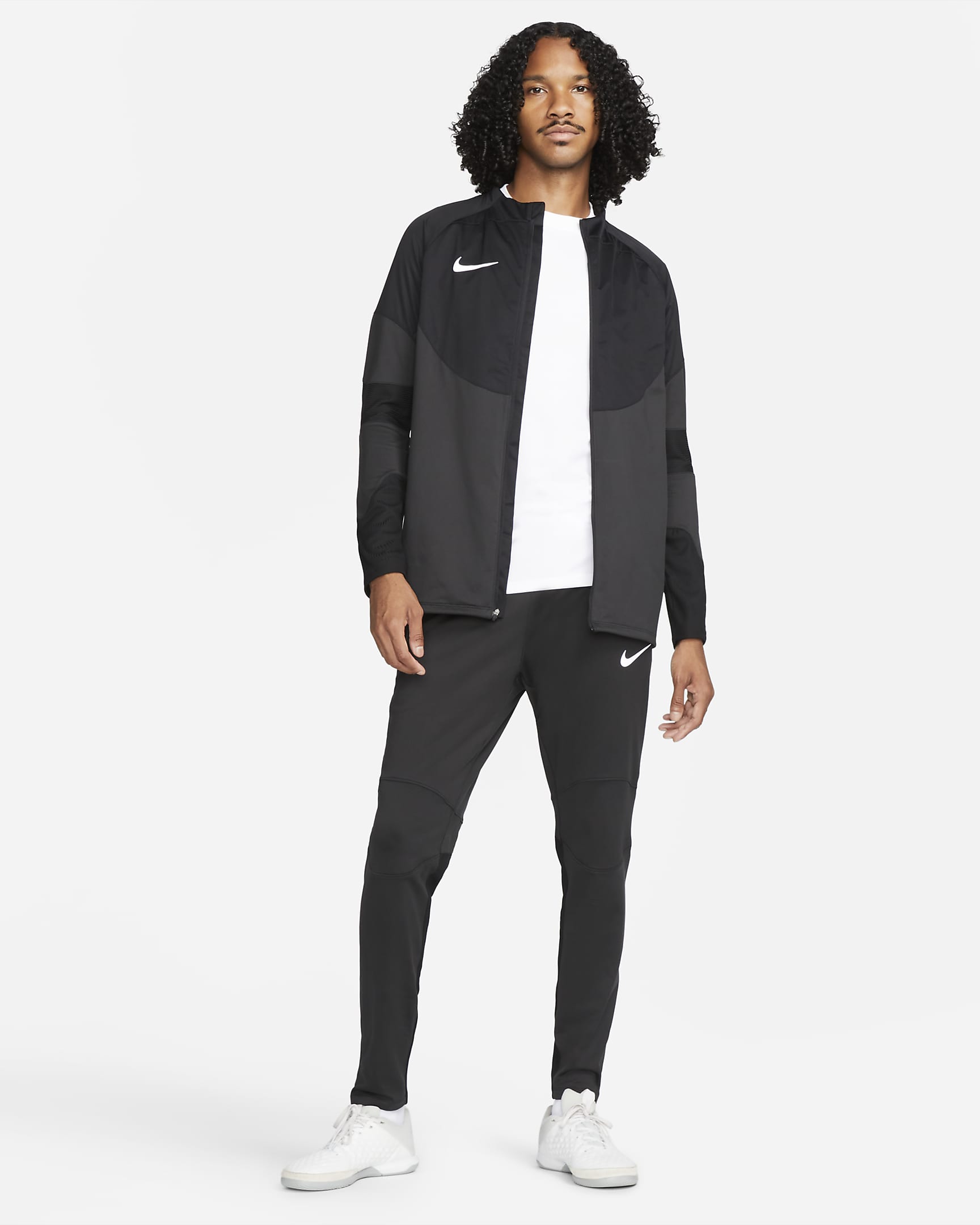 Nike ThermaFIT Strike Winter Warrior Men's FullZip Football Drill Top