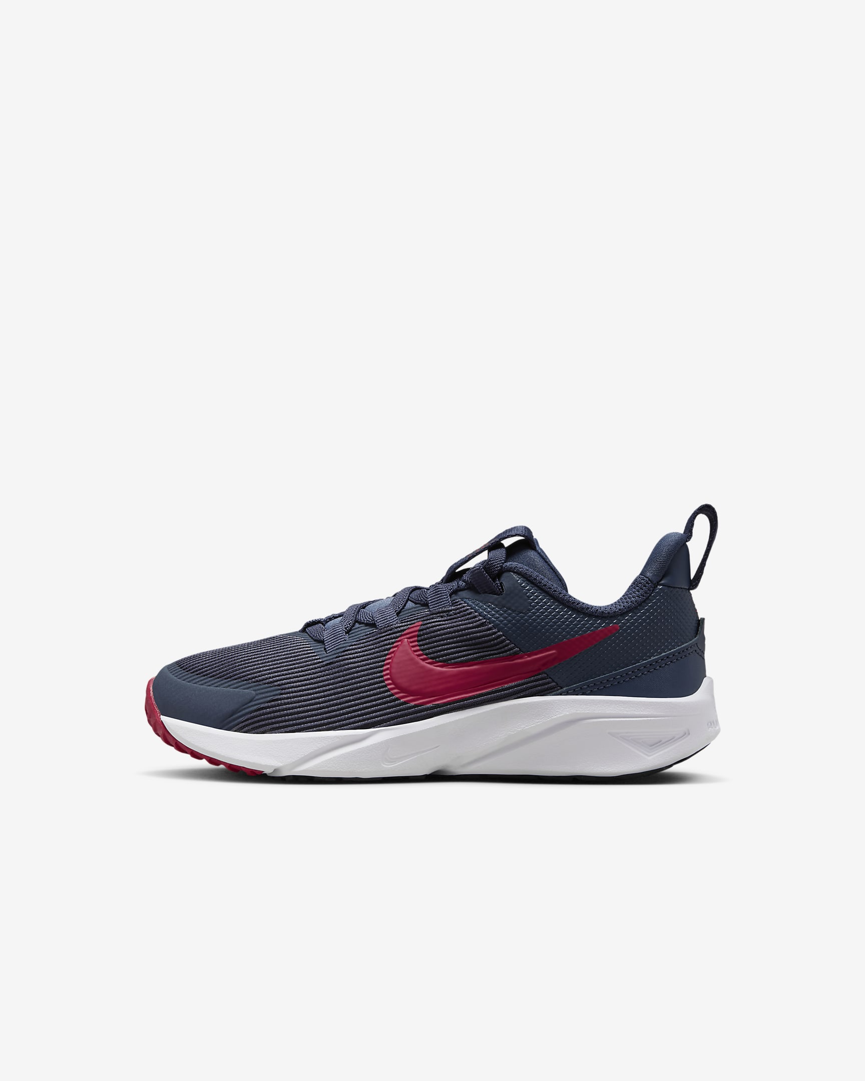 Nike Star Runner 4 Younger Kids' Shoes - Thunder Blue/Black/White/Gym Red