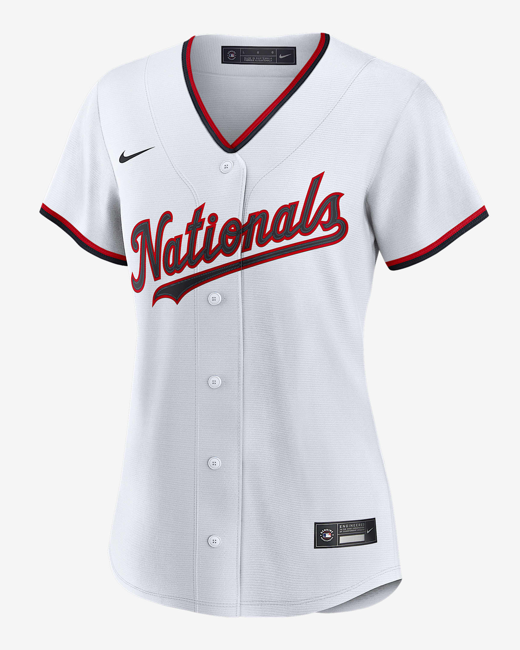 Jersey Nike de la MLB Replica para mujer Patrick Corbin Washington Nationals - Blanco