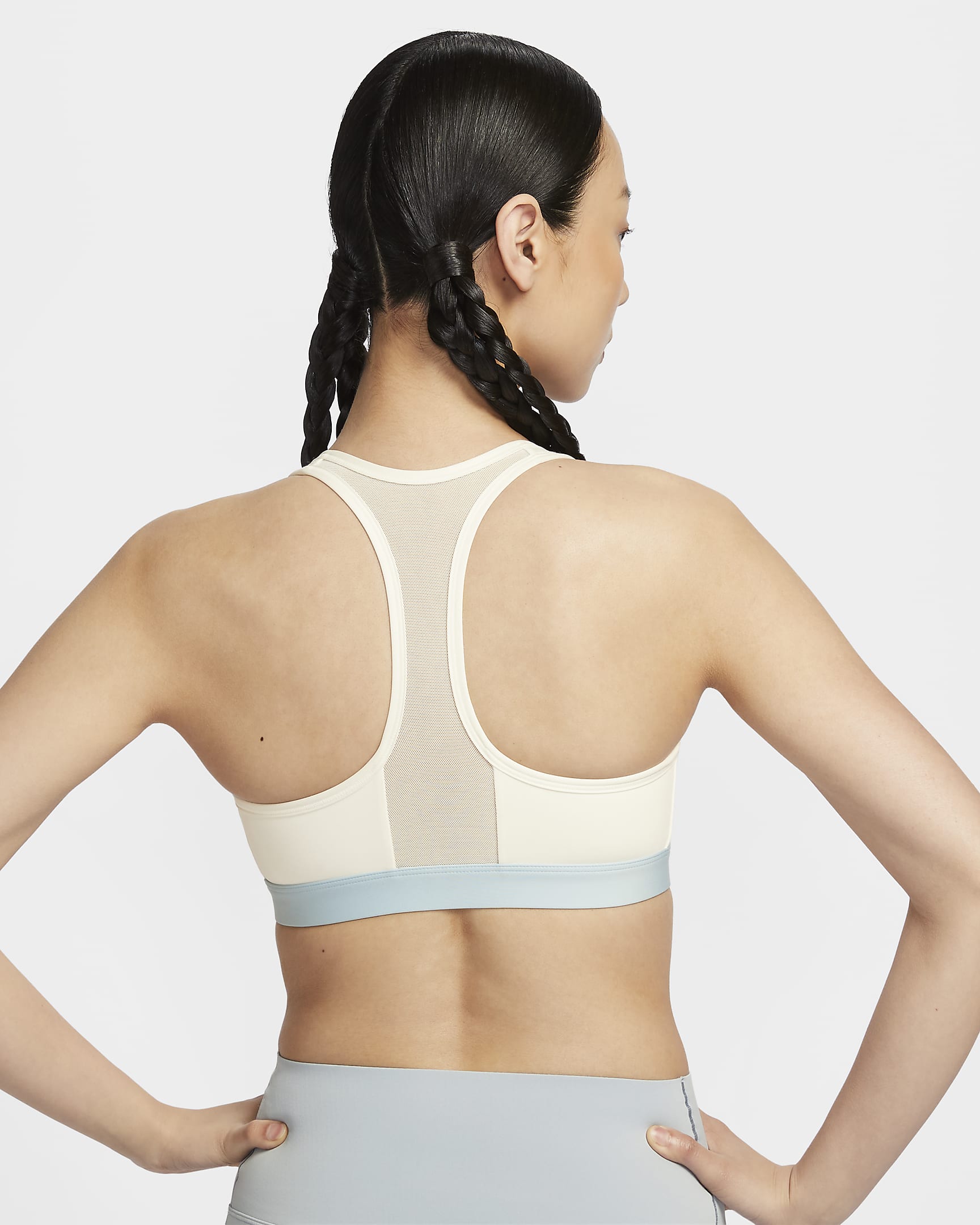 nike sports bra zip