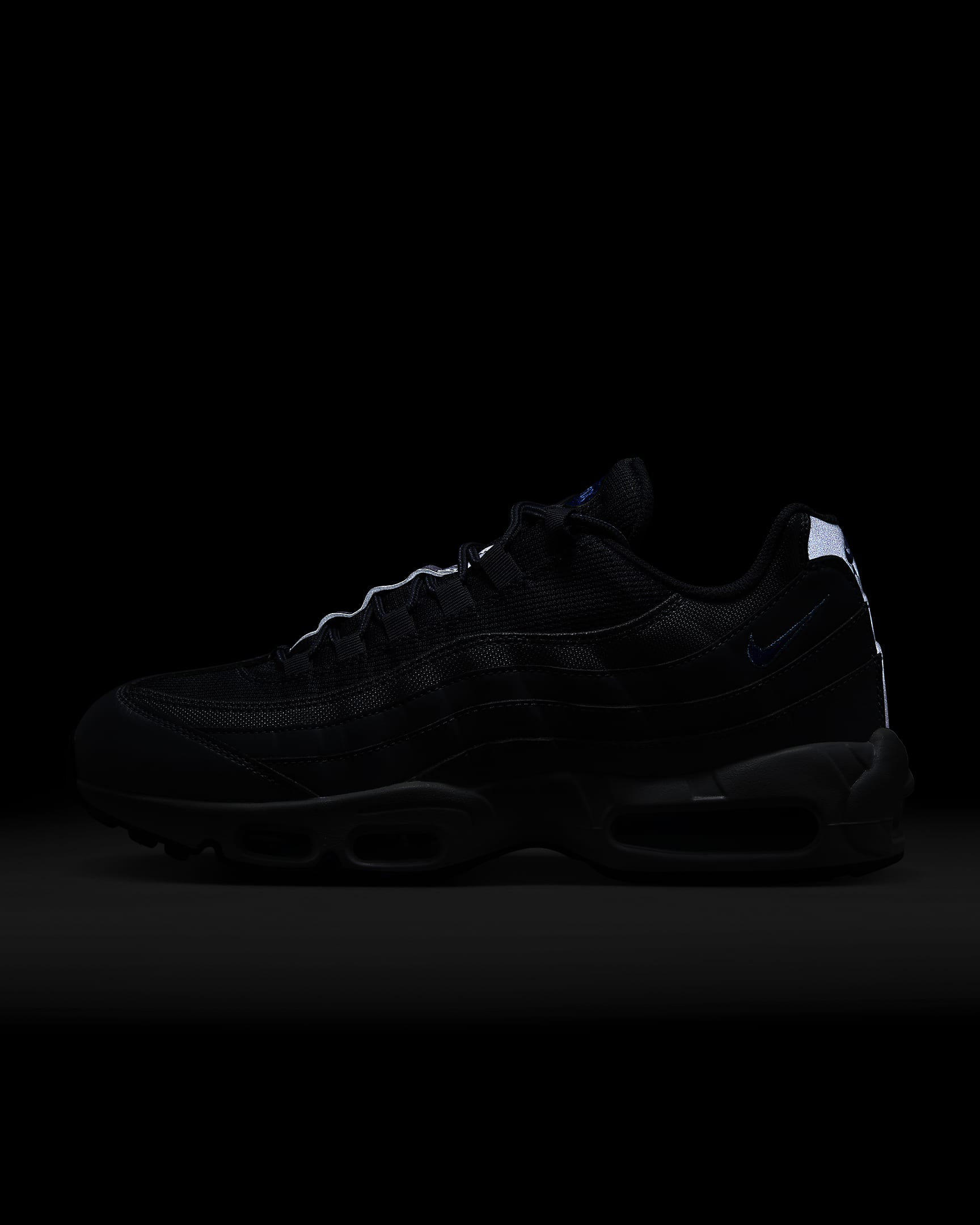 Nike Air Max 95 Herrenschuh - Dark Obsidian/University Blue/Weiß/Racer Blue