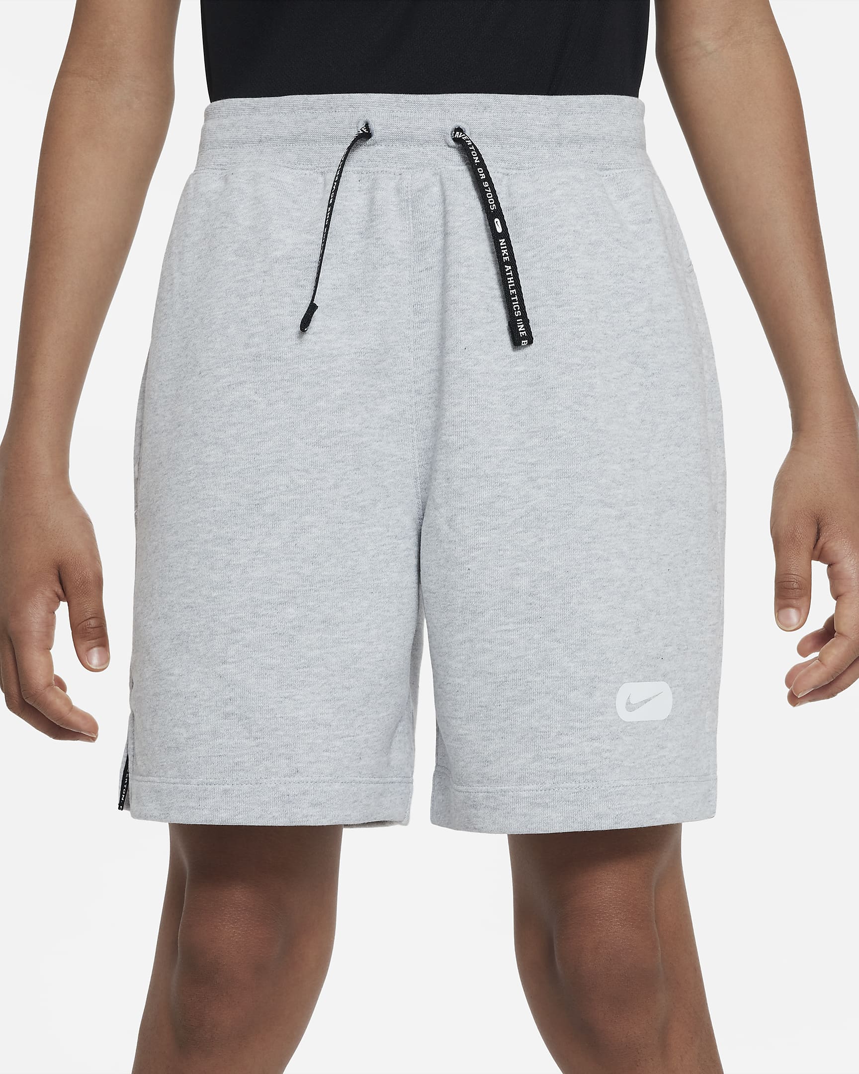 Nike DriFIT Athletics Older Kids' (Boys') Fleece Training Shorts. Nike BG