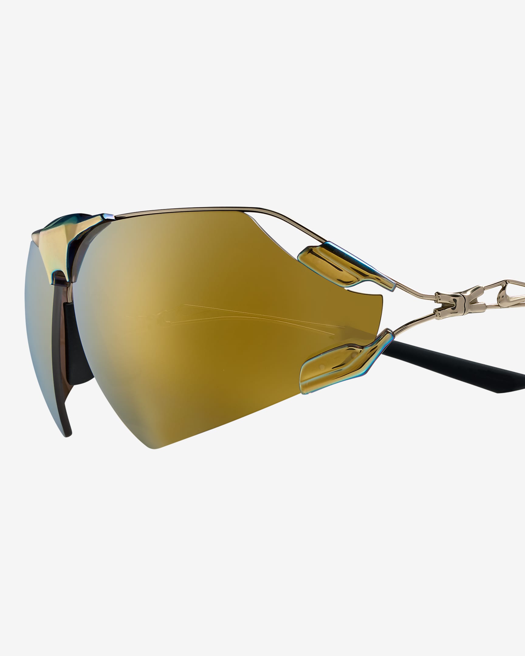 Nike Zeus Edge Mirrored Sunglasses - Gold