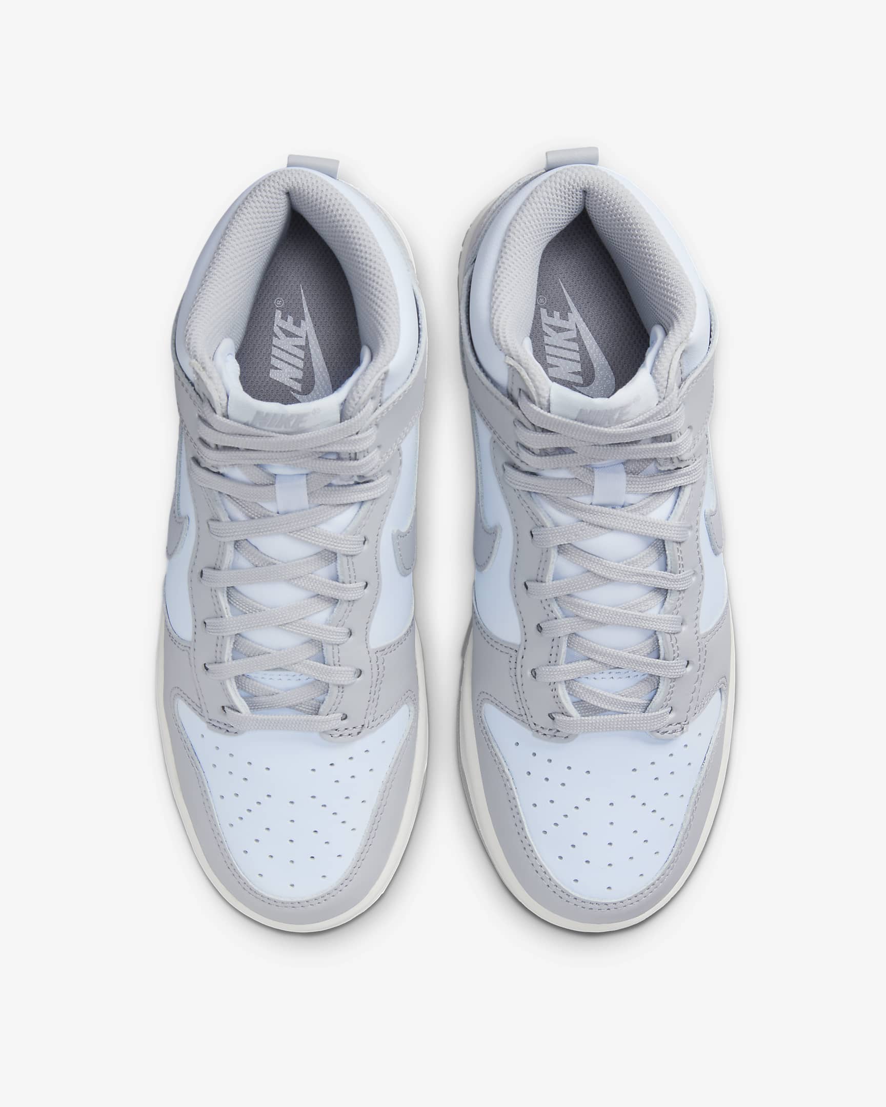 Nike Dunk High Women's Shoes - Blue Tint/Summit White/Light Smoke Grey