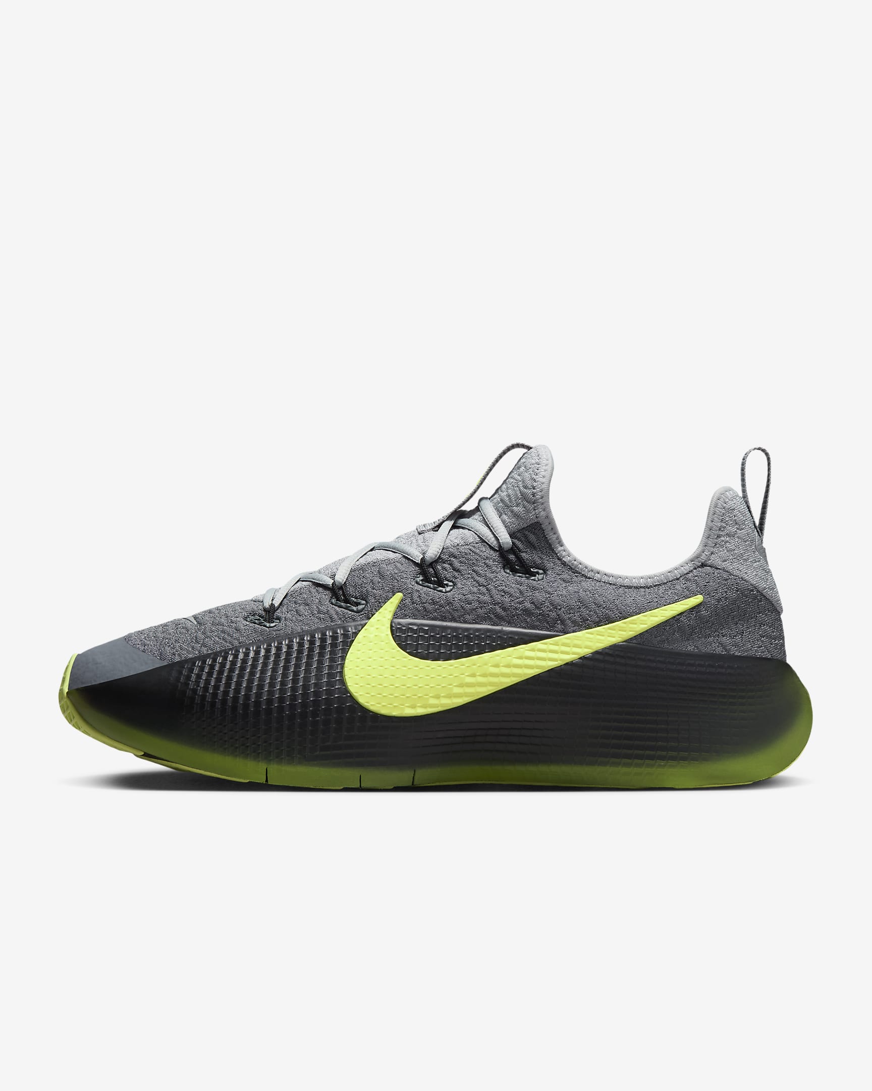 LeBron TR 1 Men's Workout Shoes - Smoke Grey/Black/Light Smoke Grey/Volt