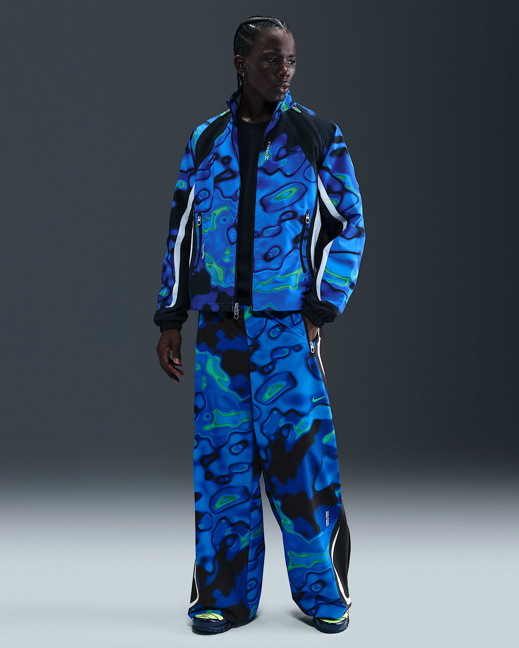 Nike Project F.R.O.G. Men's Storm-FIT Track Pants - Hyper Royal/White/Green Shock/Green Shock