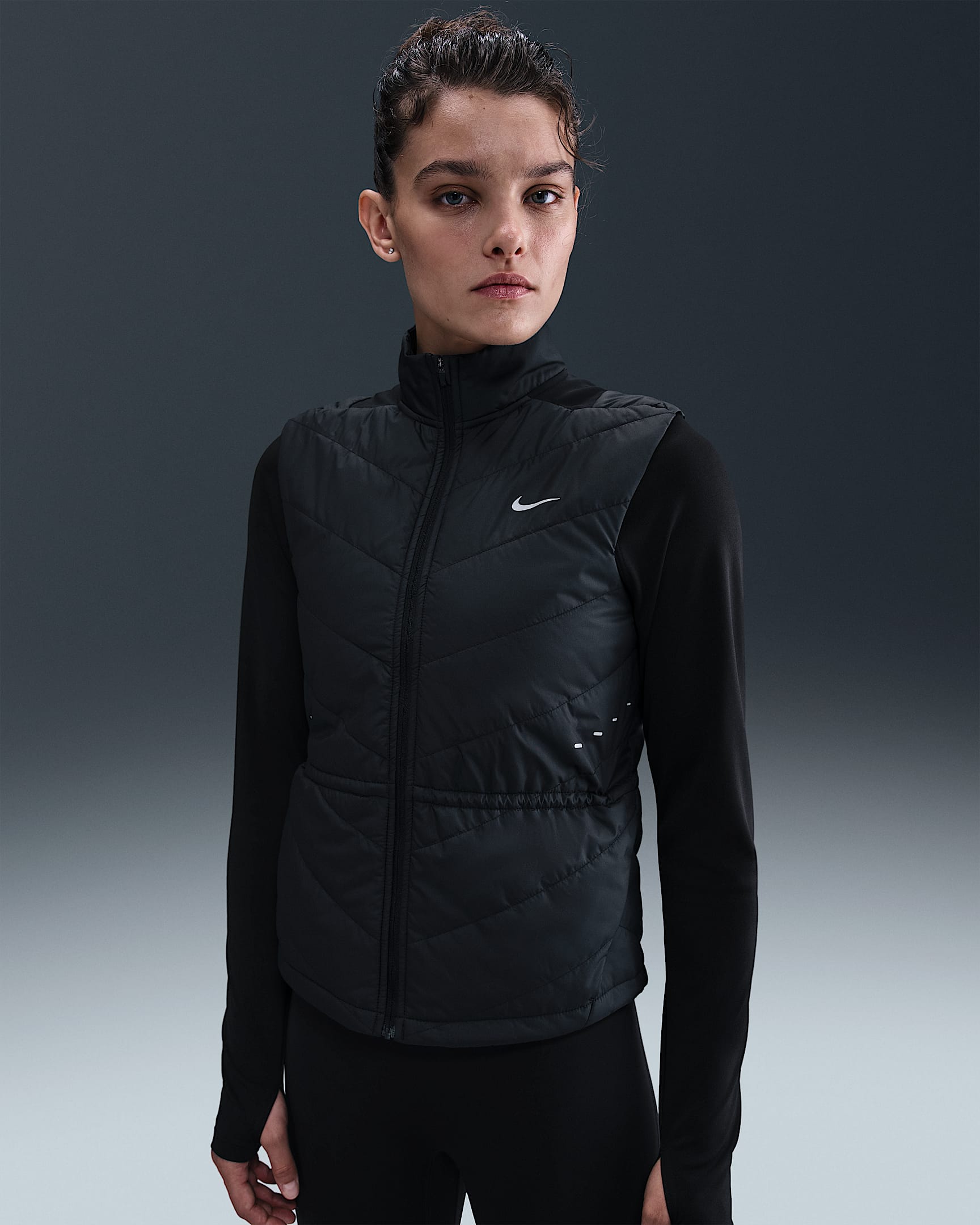 Nike Swift Women's Therma-FIT Running Vest - Black