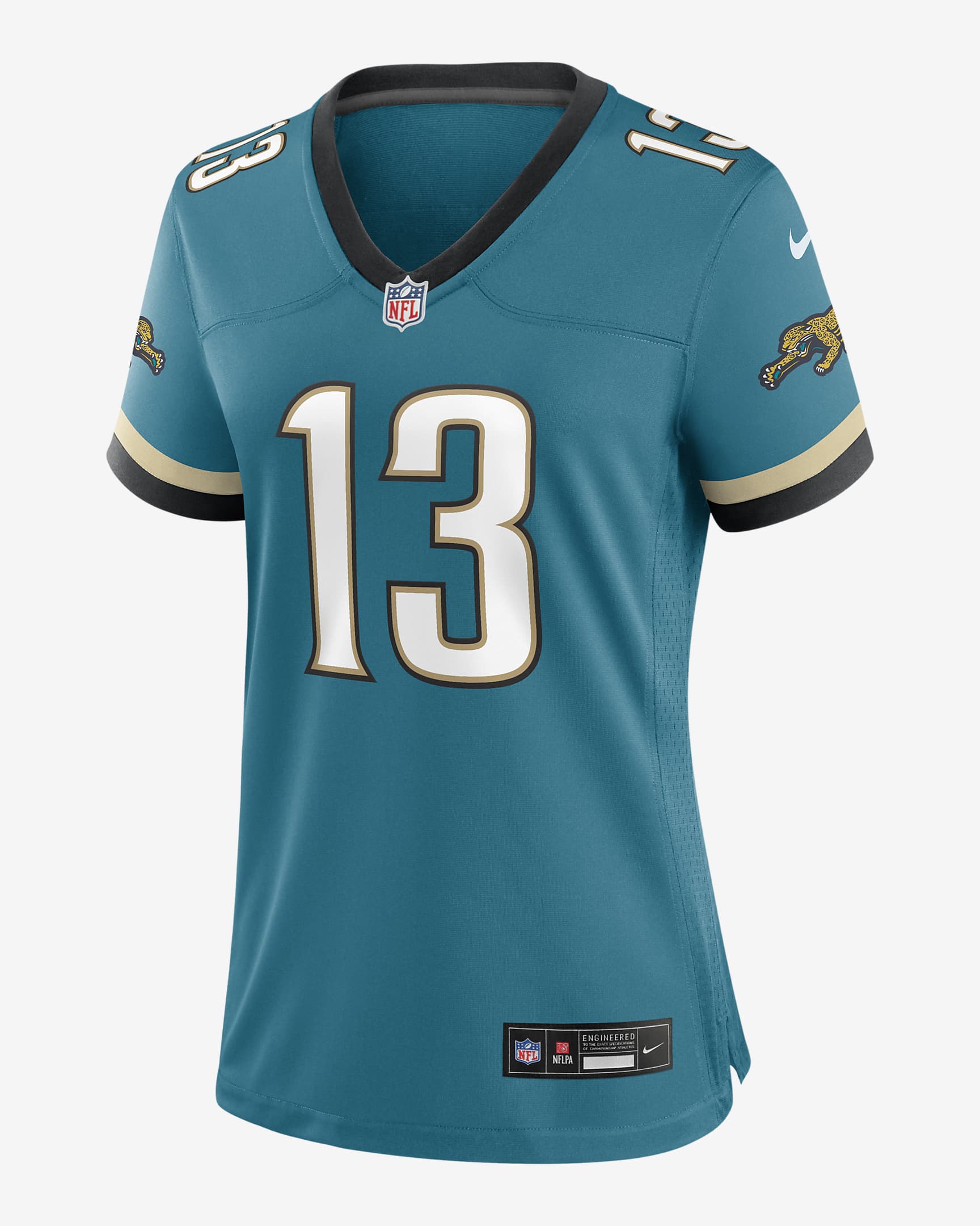 Christian Kirk Jacksonville Jaguars Women's Nike NFL Game Football Jersey - Teal