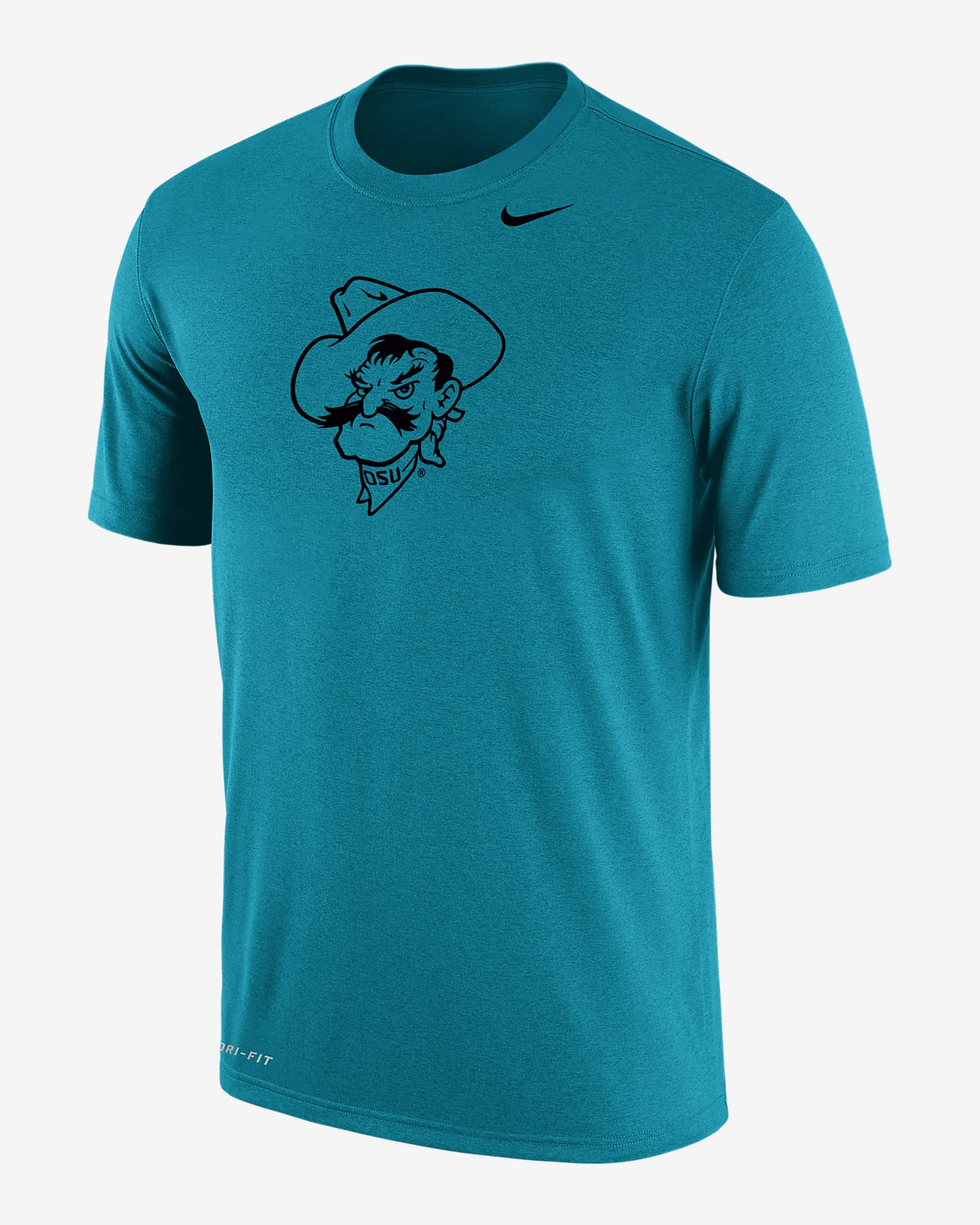 Playera universitaria Nike DriFIT para hombre Oklahoma State.