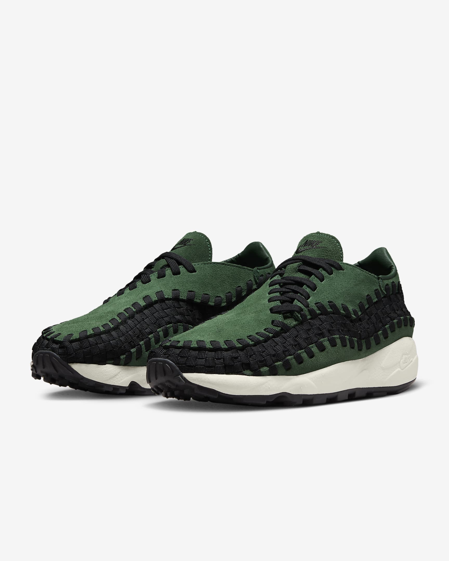 Nike Air Footscape Woven Women's Shoes - Fir/Phantom/Black