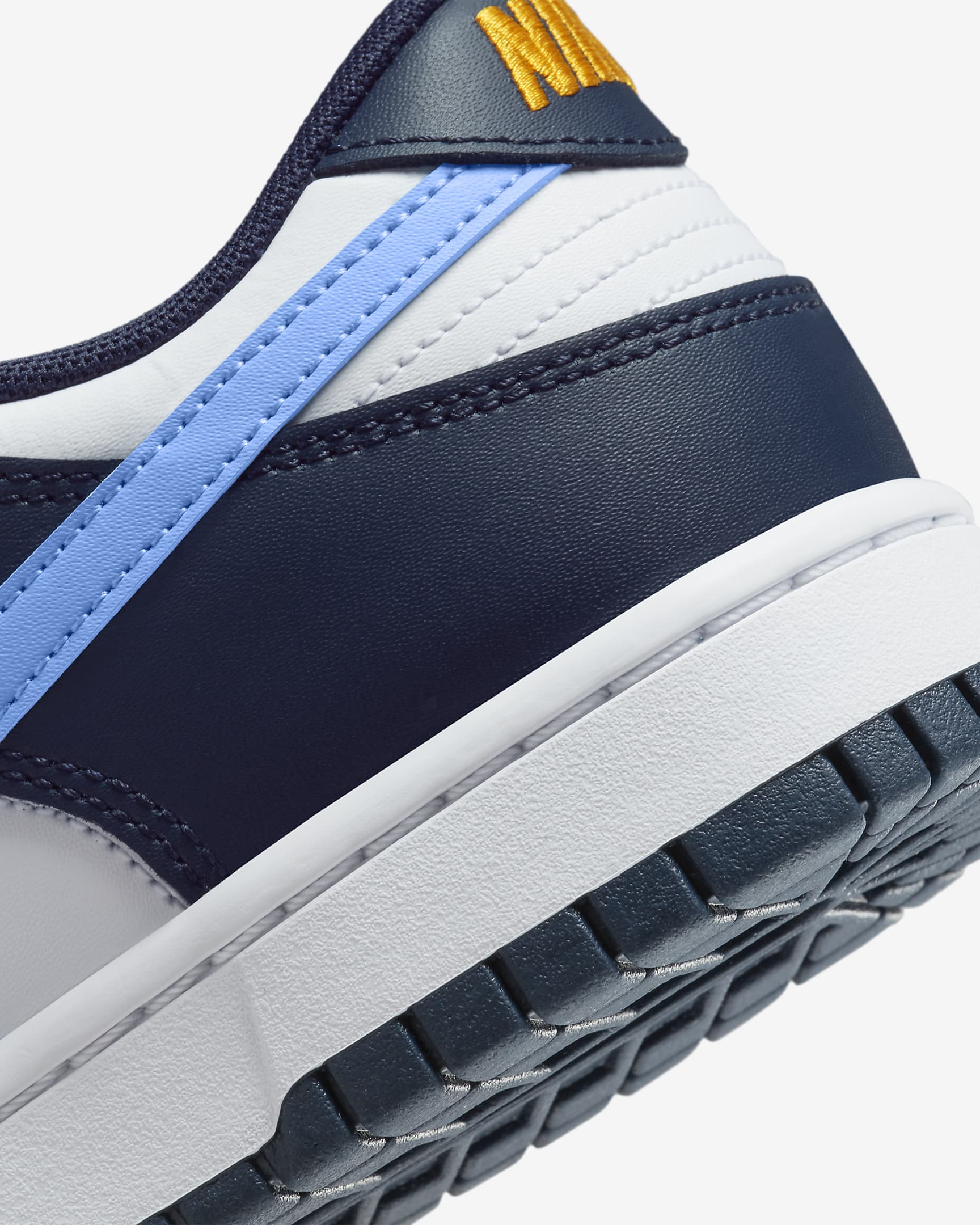 Nike Dunk Low Men's Shoes - Obsidian/White/University Gold/University Blue