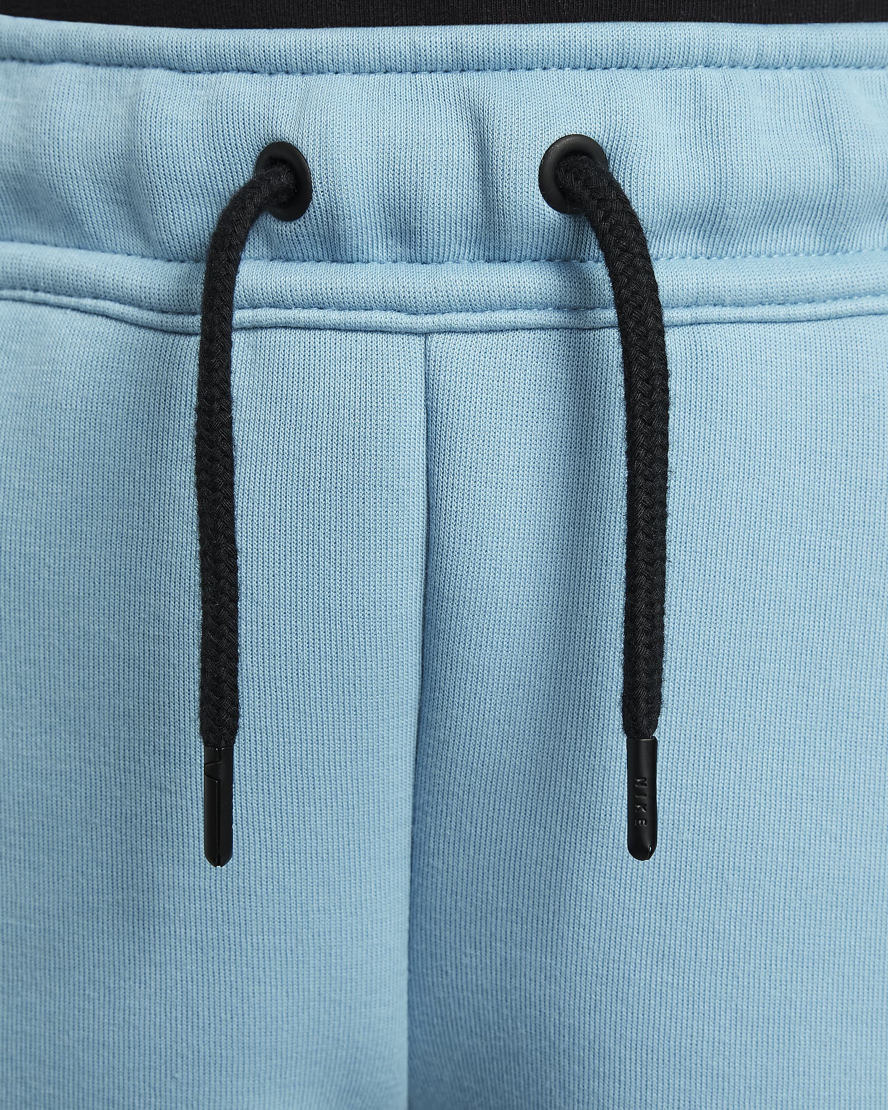 Nike Tech Fleece Older Kids' (Boys') Shorts - Denim Turquoise/Black/Black