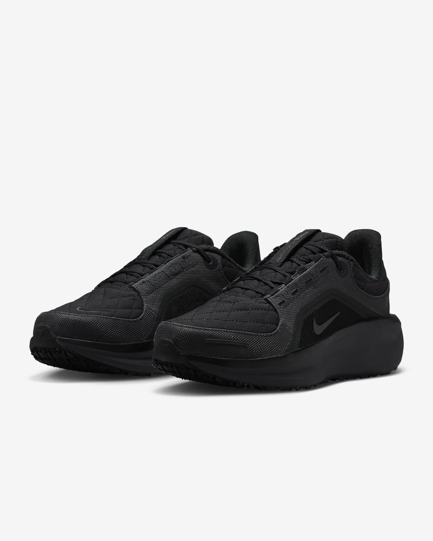 Damskie wodoszczelne buty do biegania po asfalcie Nike Winflo 11 GORE-TEX - Czerń/Anthracite/Czerń