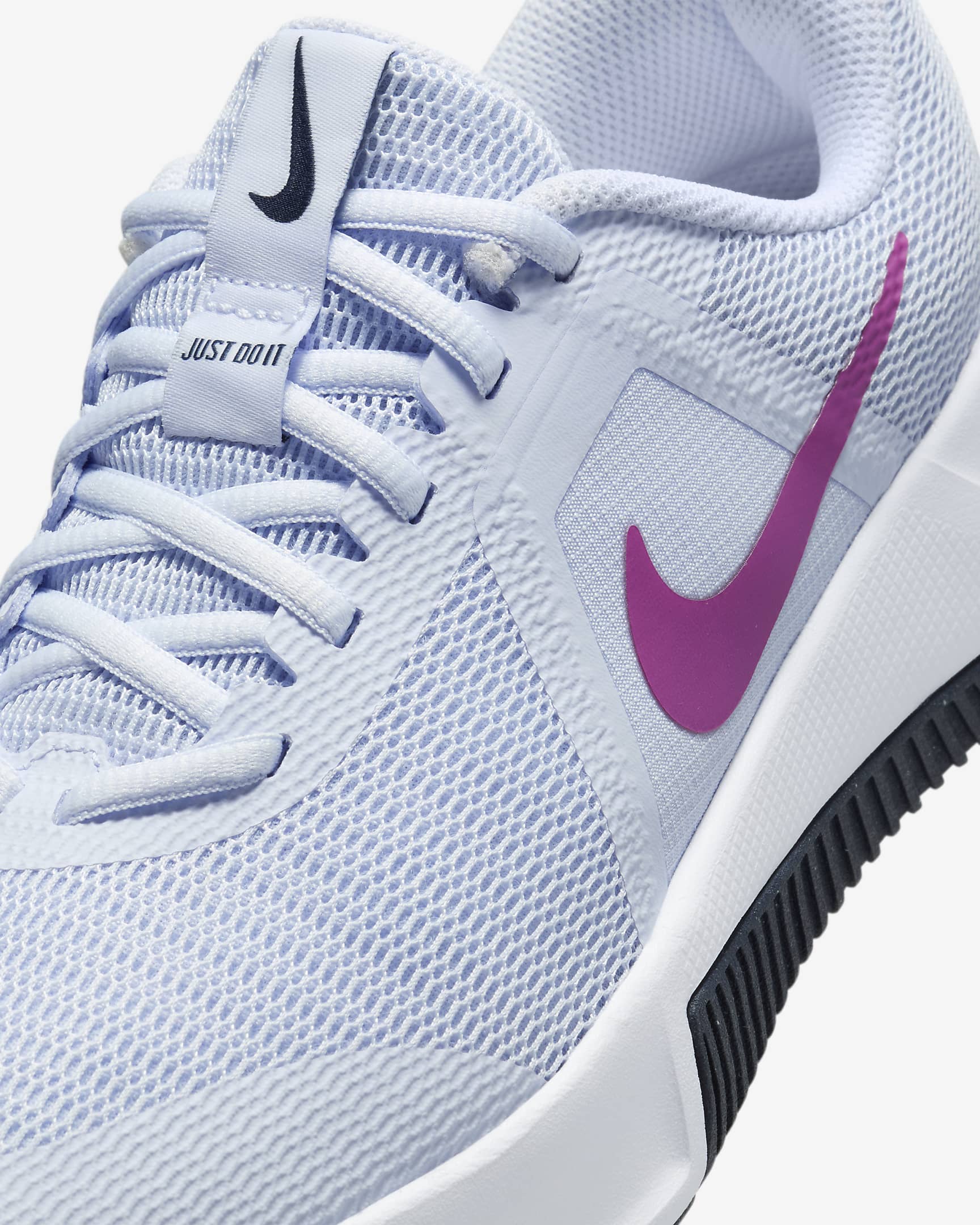 Tenis de entrenamiento para mujer Nike MC Trainer 3 - Gris fútbol/Azul marino militar/Fucsia cálido