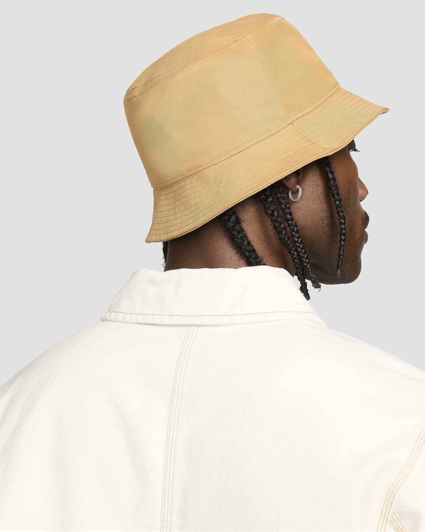 Nike Apex Swoosh Bucket Hat - Flax/Sail