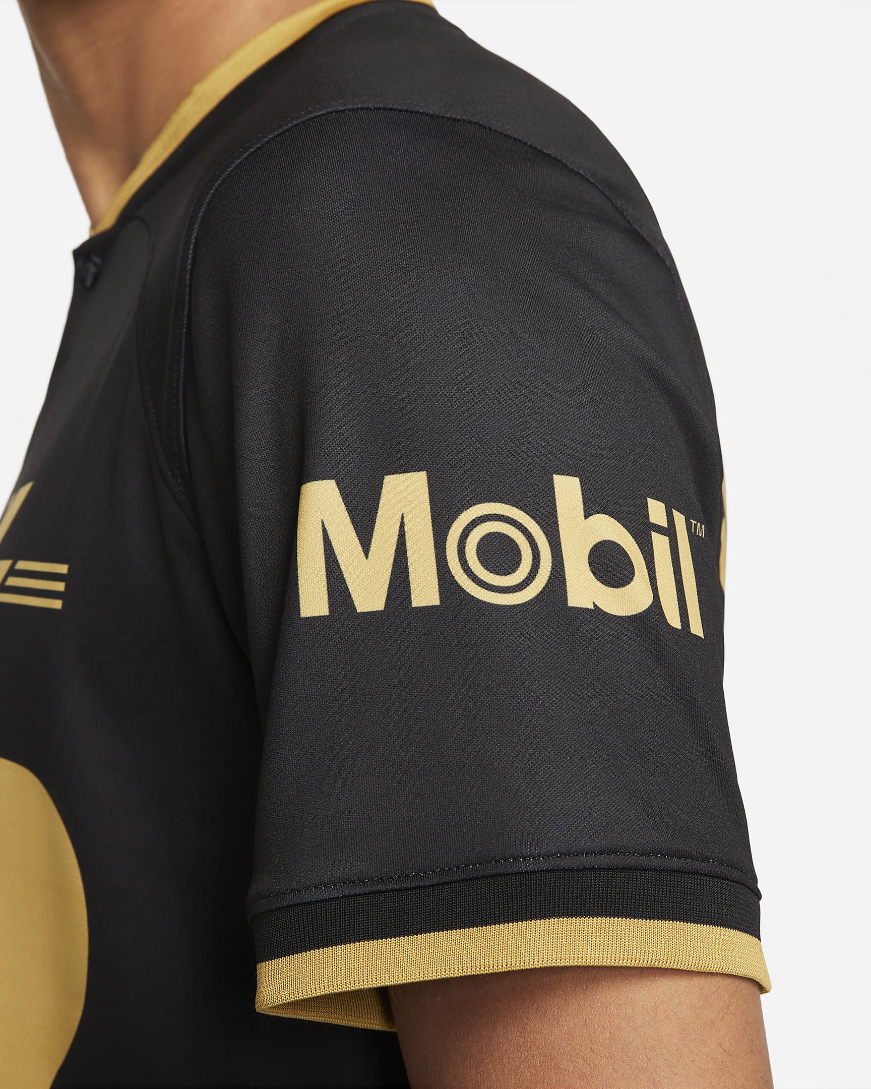 Tercera equipación Stadium Pumas UNAM 2022/23 Camiseta de fútbol Nike Dri-FIT - Hombre - Negro/Truly Gold/Truly Gold