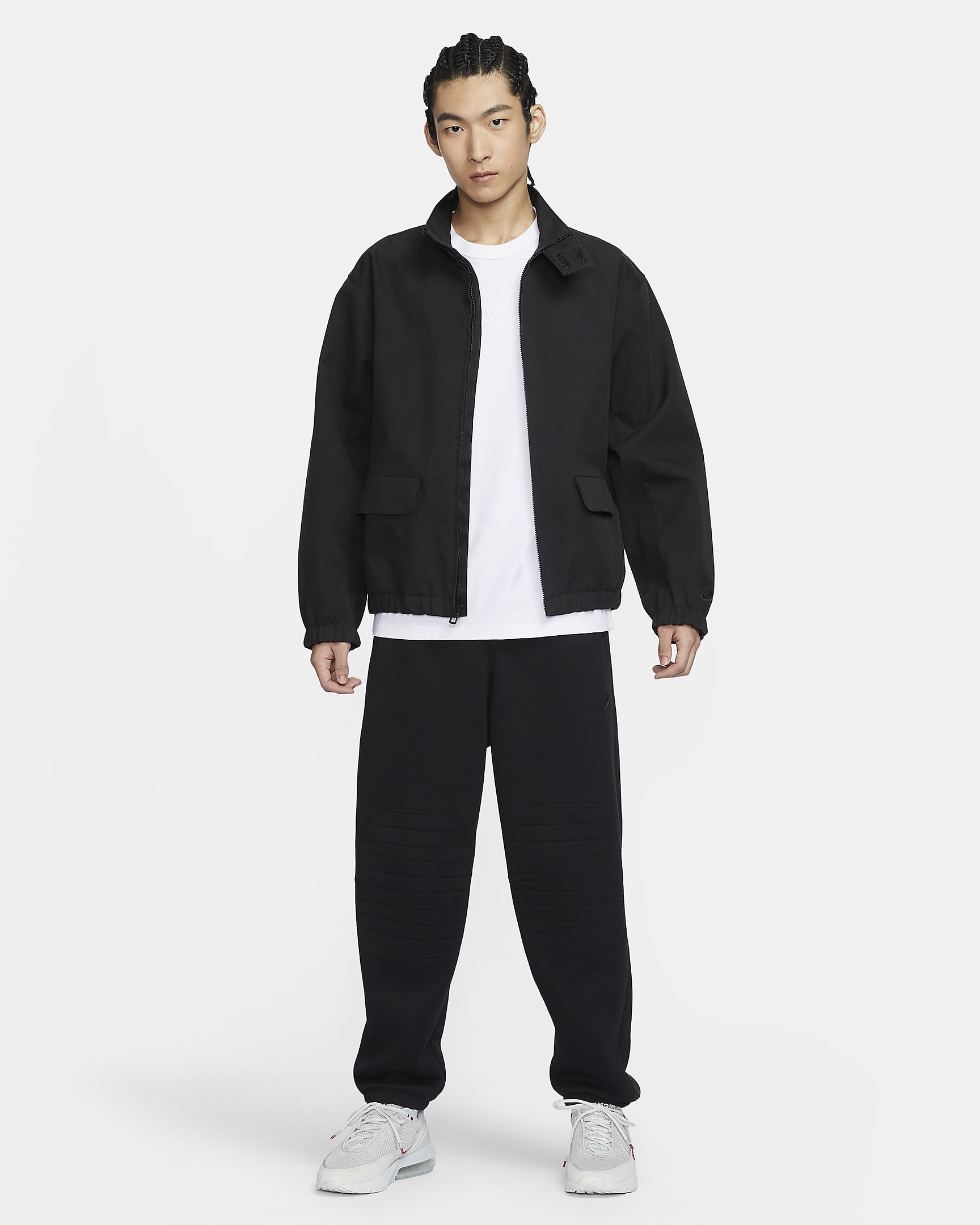 Nike Sportswear Tech Pack Men's Storm-FIT Cotton Jacket - Black/Khaki/Anthracite/Black