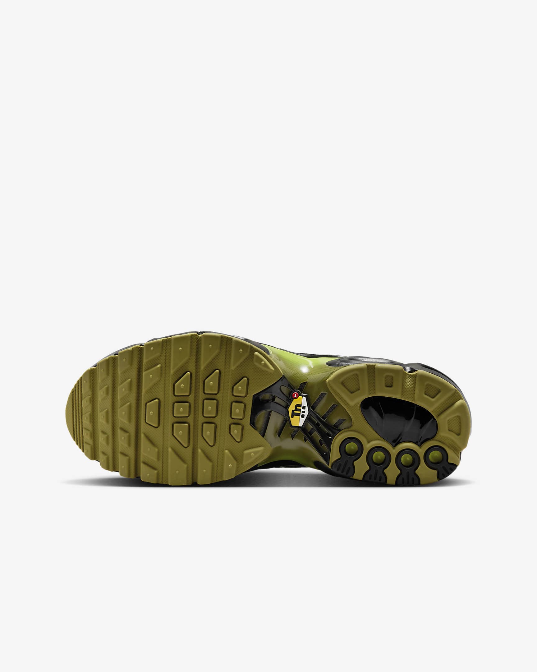 Bota Nike Air Max Plus pro větší děti - Černá/Cyber/Pacific Moss/Černá