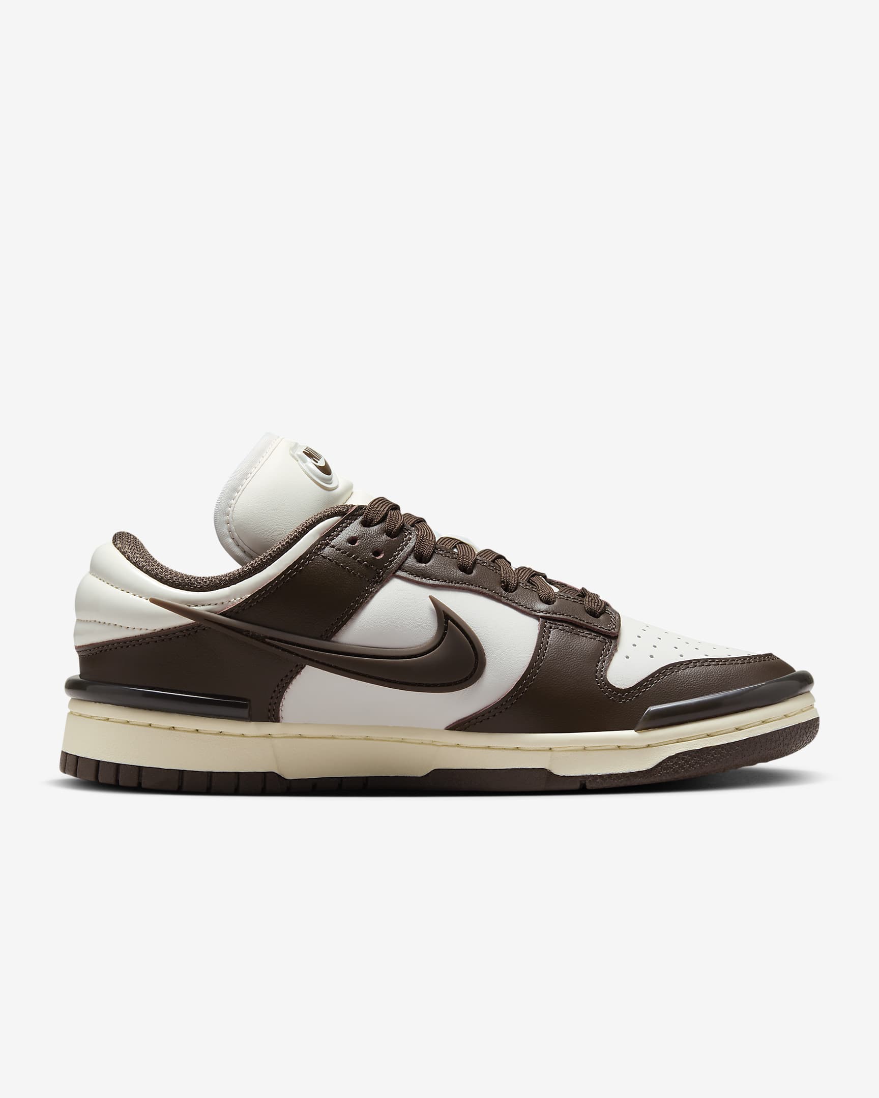 Nike Dunk Low Twist Women's Shoes - Phantom/Coconut Milk/Baroque Brown