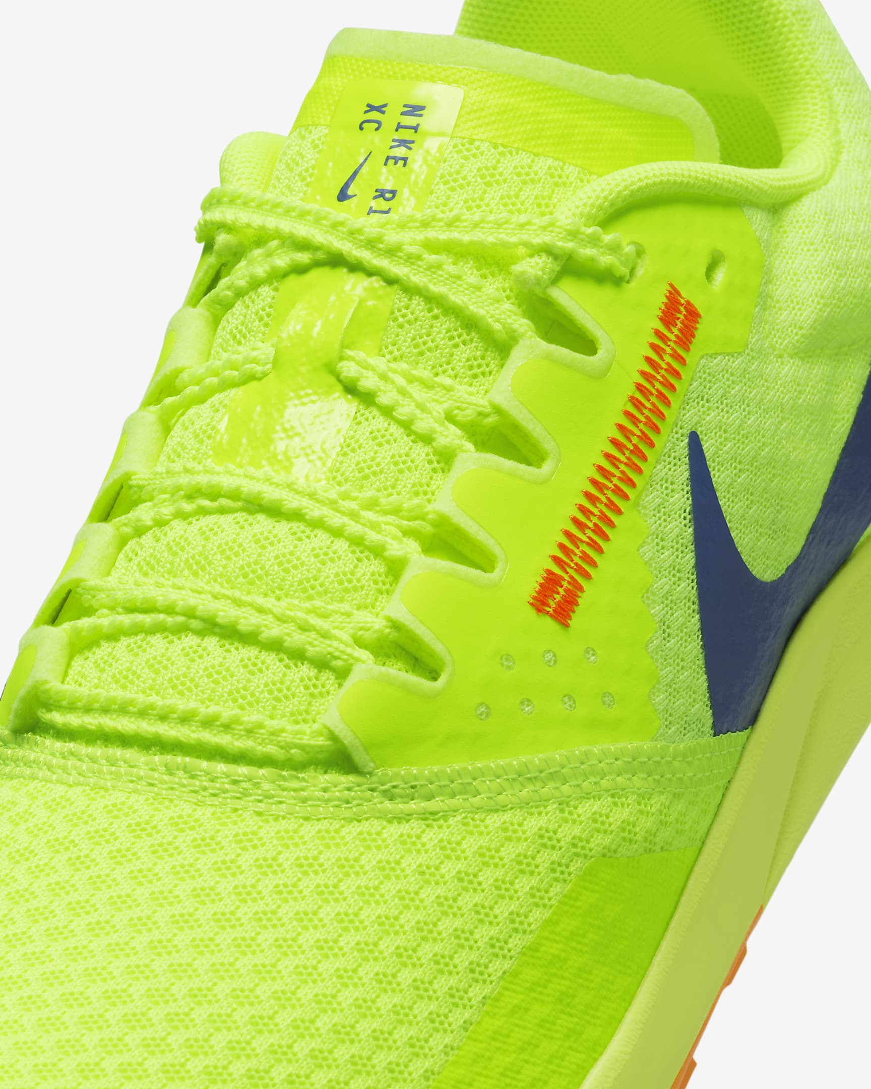 Tenis con clavos para campo traviesa Nike Rival XC 6 - Volt/Naranja total/Naranja total/Concordia