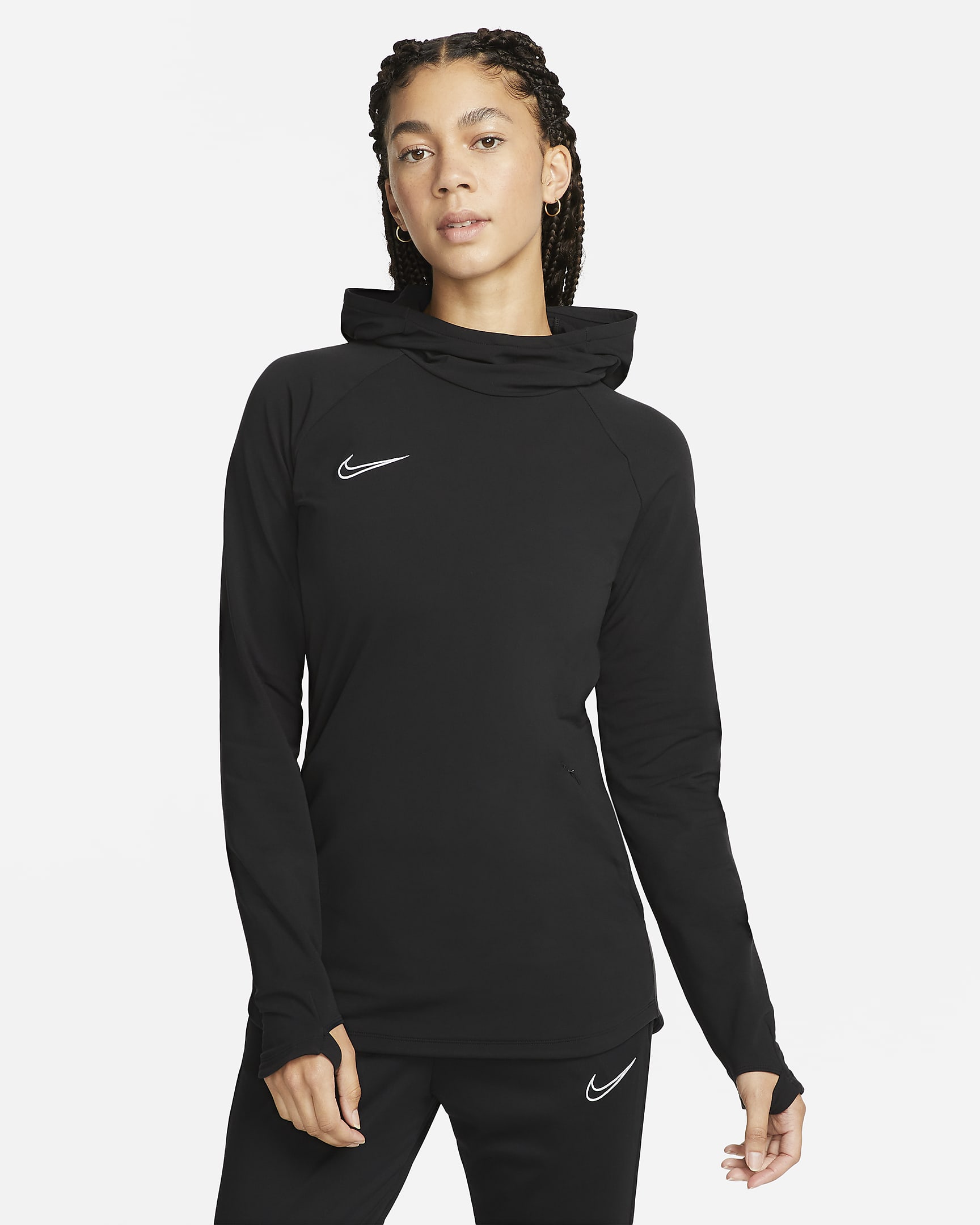 Nike DriFIT Academy Women's Hoodie. Nike AE