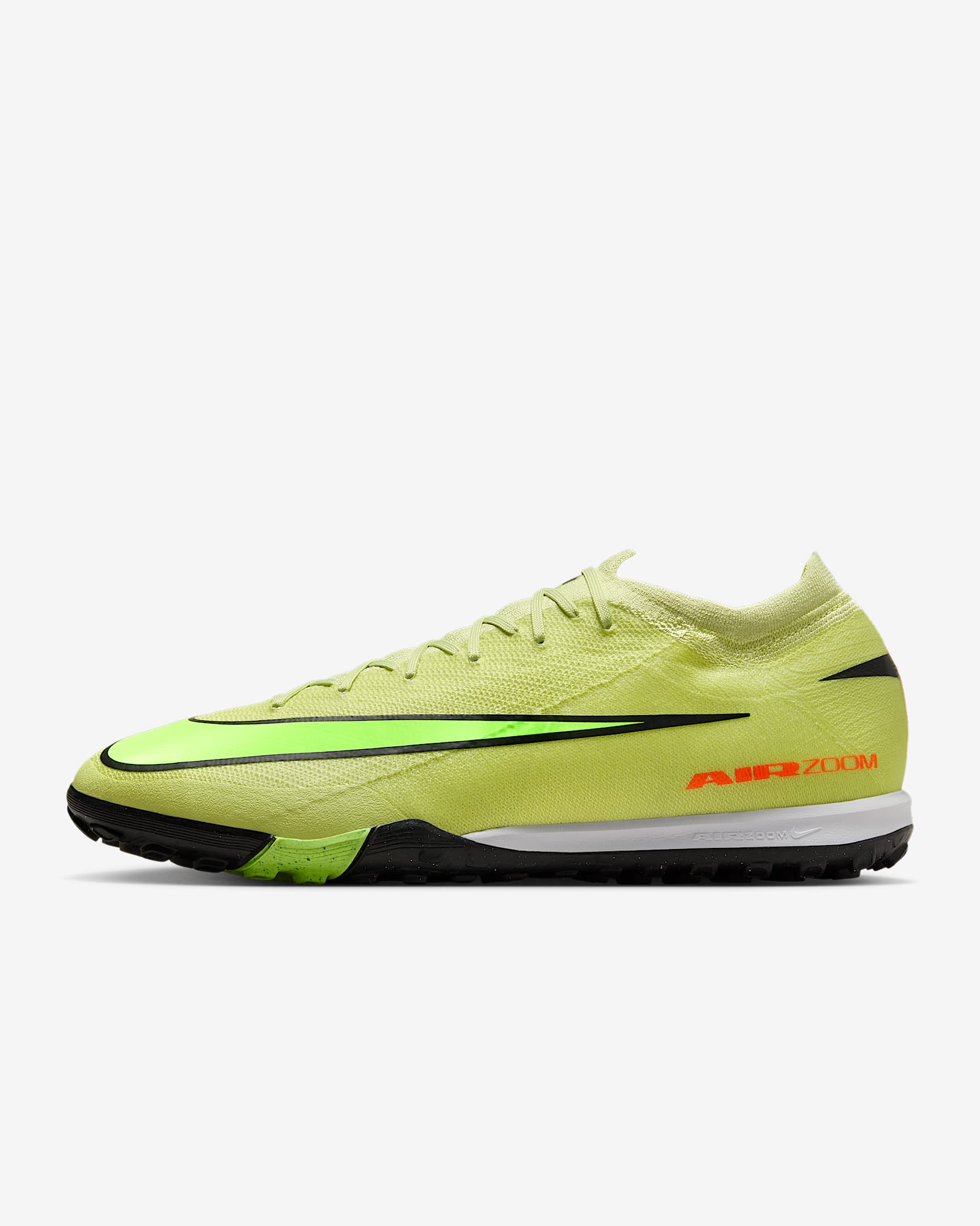 Nike Mercurial Vapor 16 Pro Turf Low-Top Football Shoes - Limelight/Hyper Crimson/Volt