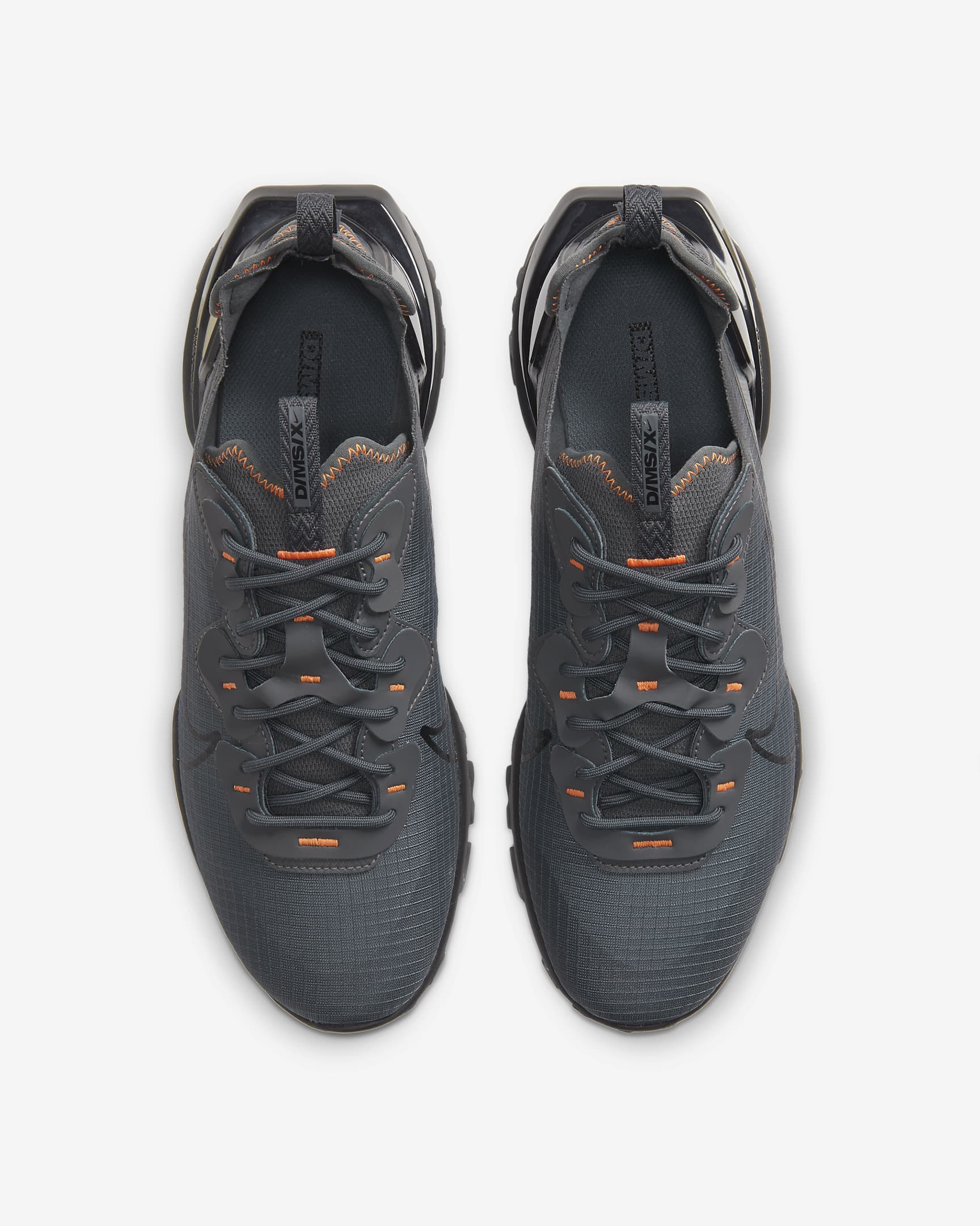 Nike React Vision Herenschoenen - Iron Grey/Total Orange/Zwart