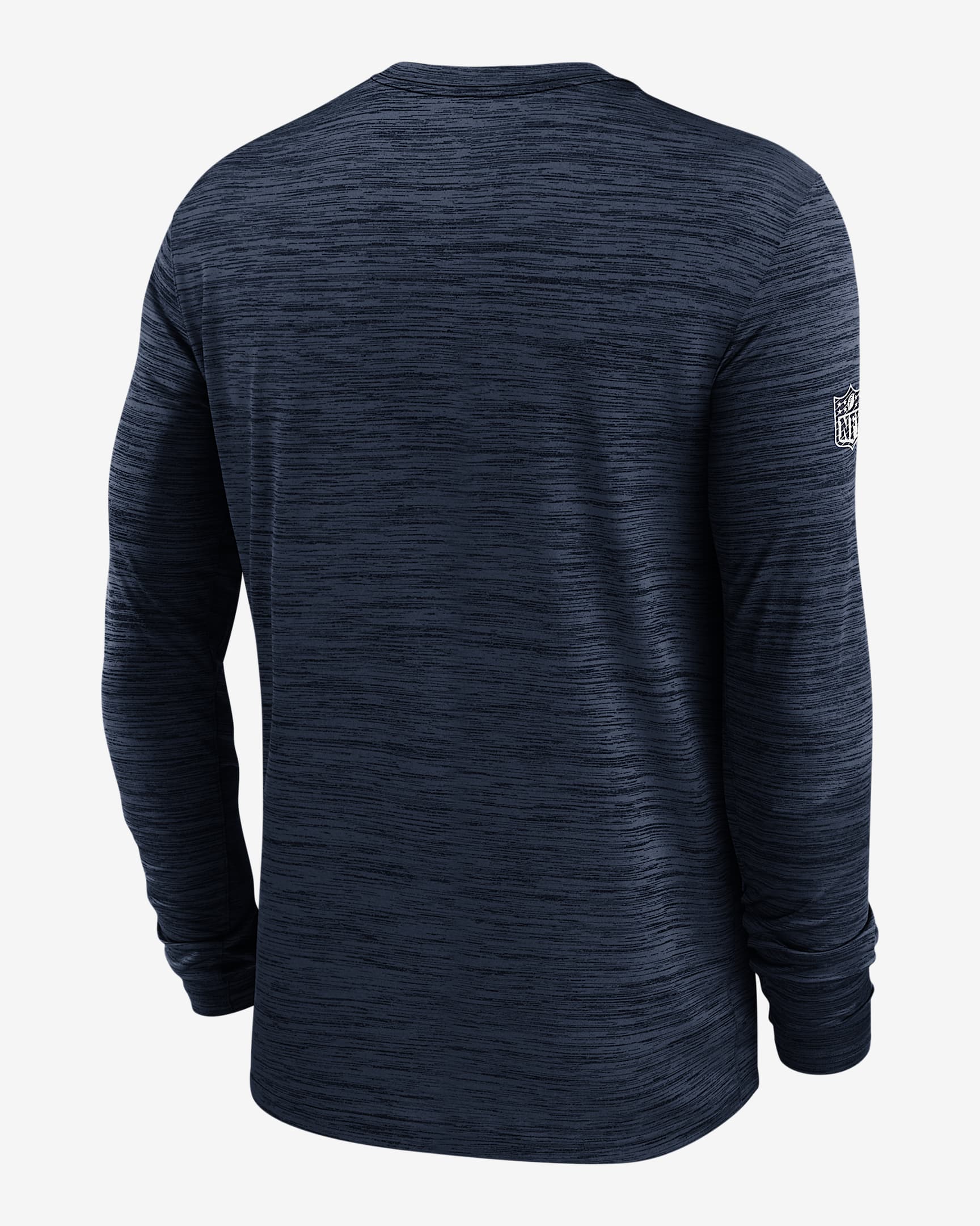 Playera de manga larga Nike DriFIT de la NFL para hombre Dallas Cowboys Sideline Velocity.