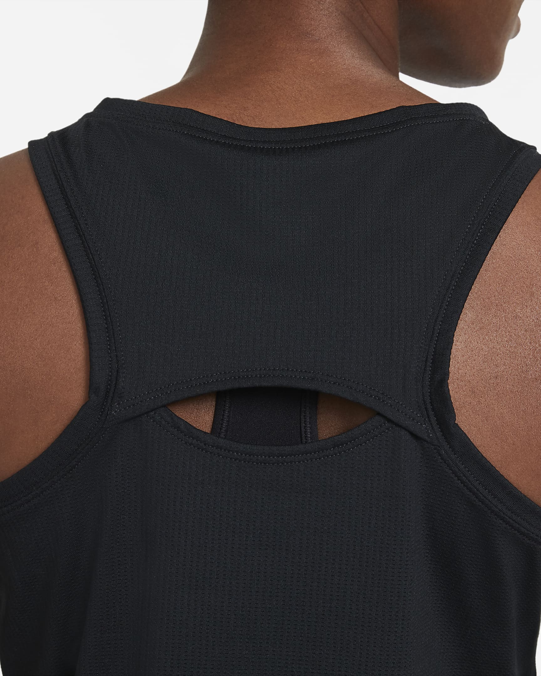 NikeCourt Victory Tennis-Tanktop für Damen - Schwarz/Weiß