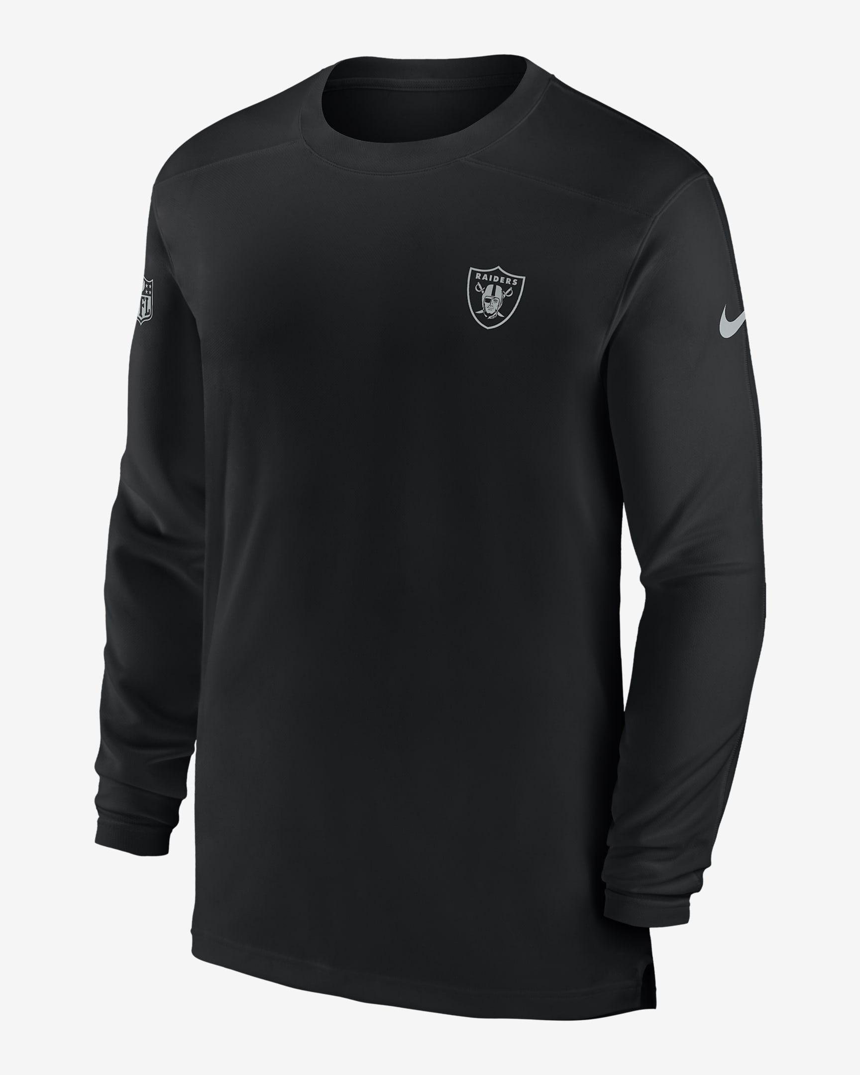 Nike Dri-FIT Sideline Coach (NFL Las Vegas Raiders) Men's Long-Sleeve ...