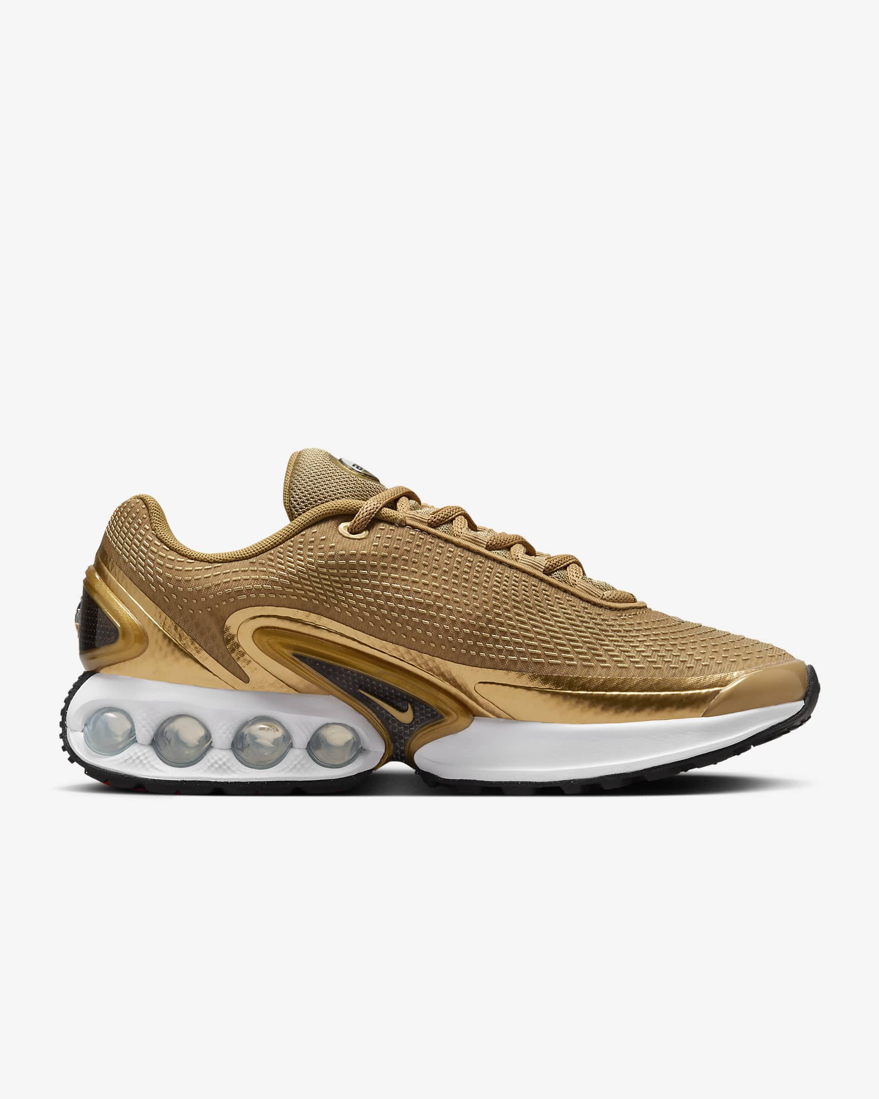 Nike Air Max Dn Premium Women's Shoes - Metallic Gold/Black/White/Metallic Gold