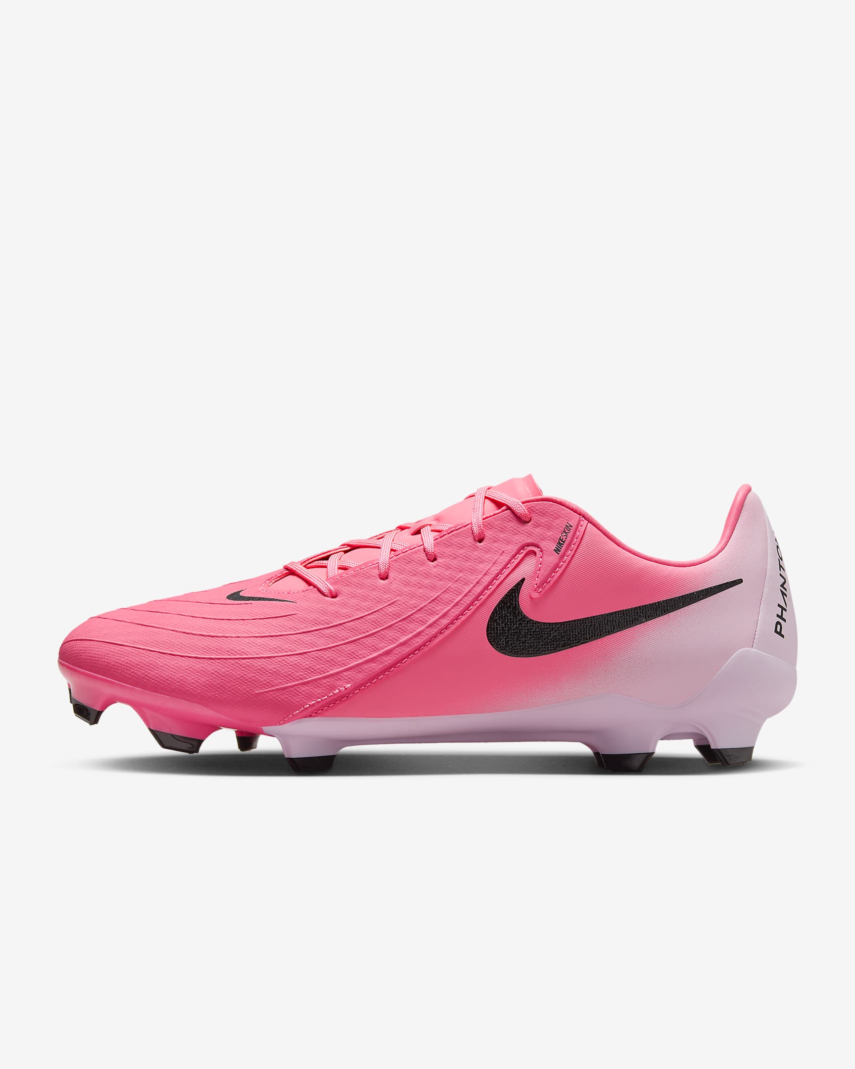 Nike Phantom GX 2 Academy MG alacsony szárú, stoplis futballcipő - Sunset Pulse/Fekete