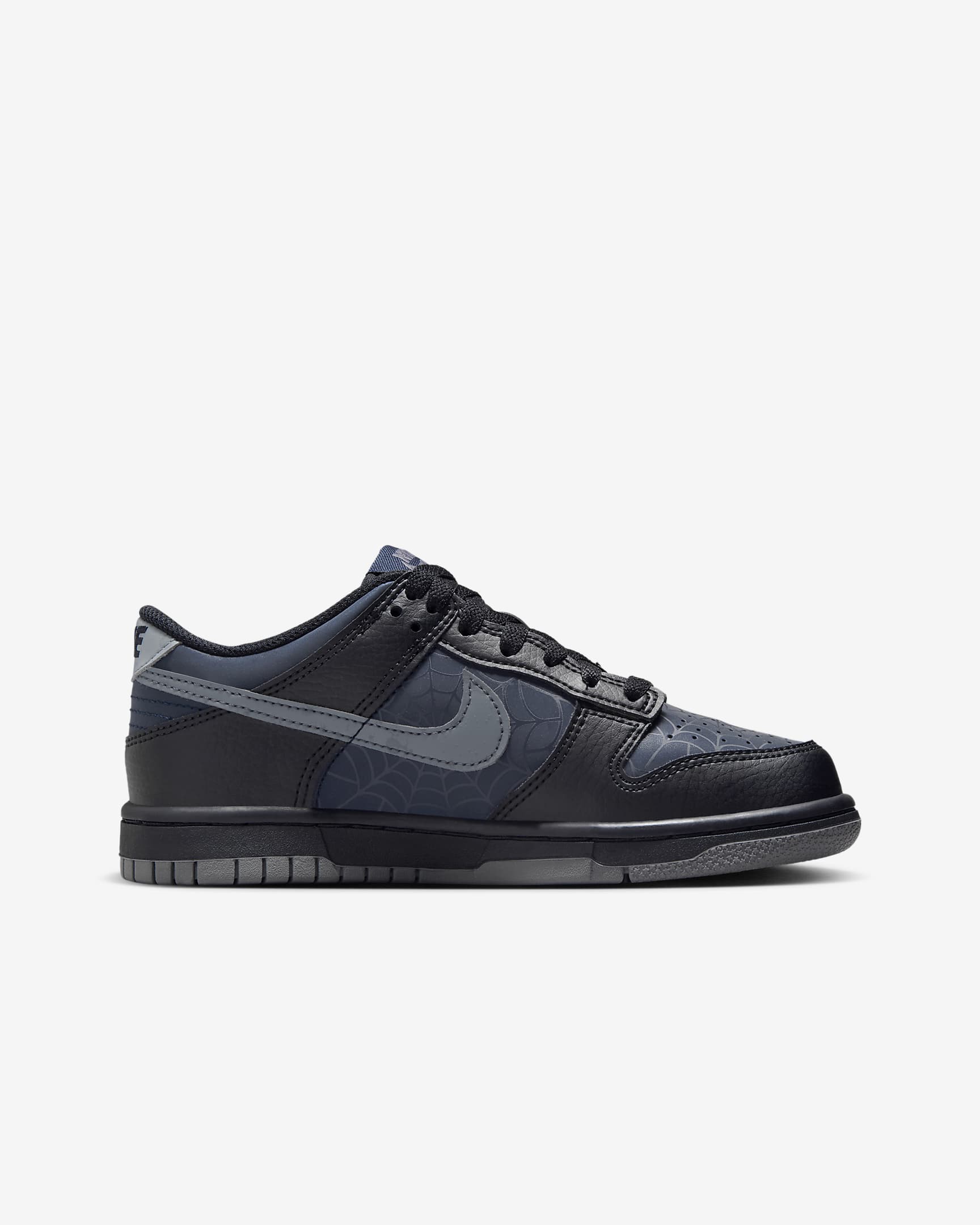 Nike Dunk Low Older Kids' Shoes - Black/Dark Obsidian/Smoke Grey