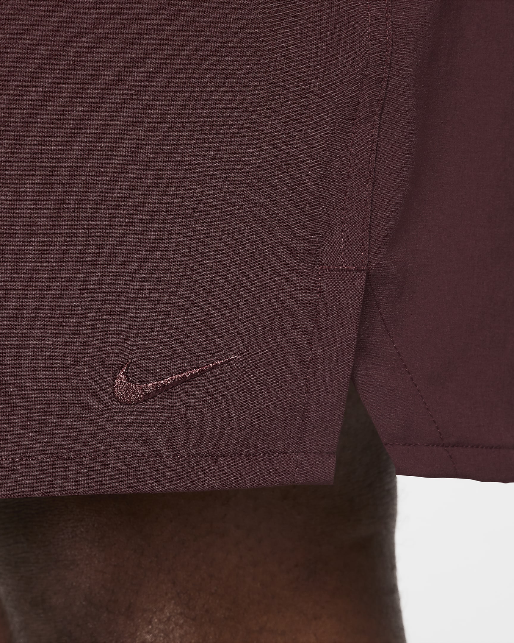 Nike Unlimited Men's Dri-FIT 18cm (approx.) Unlined Versatile Shorts - Burgundy Crush/Black/Burgundy Crush