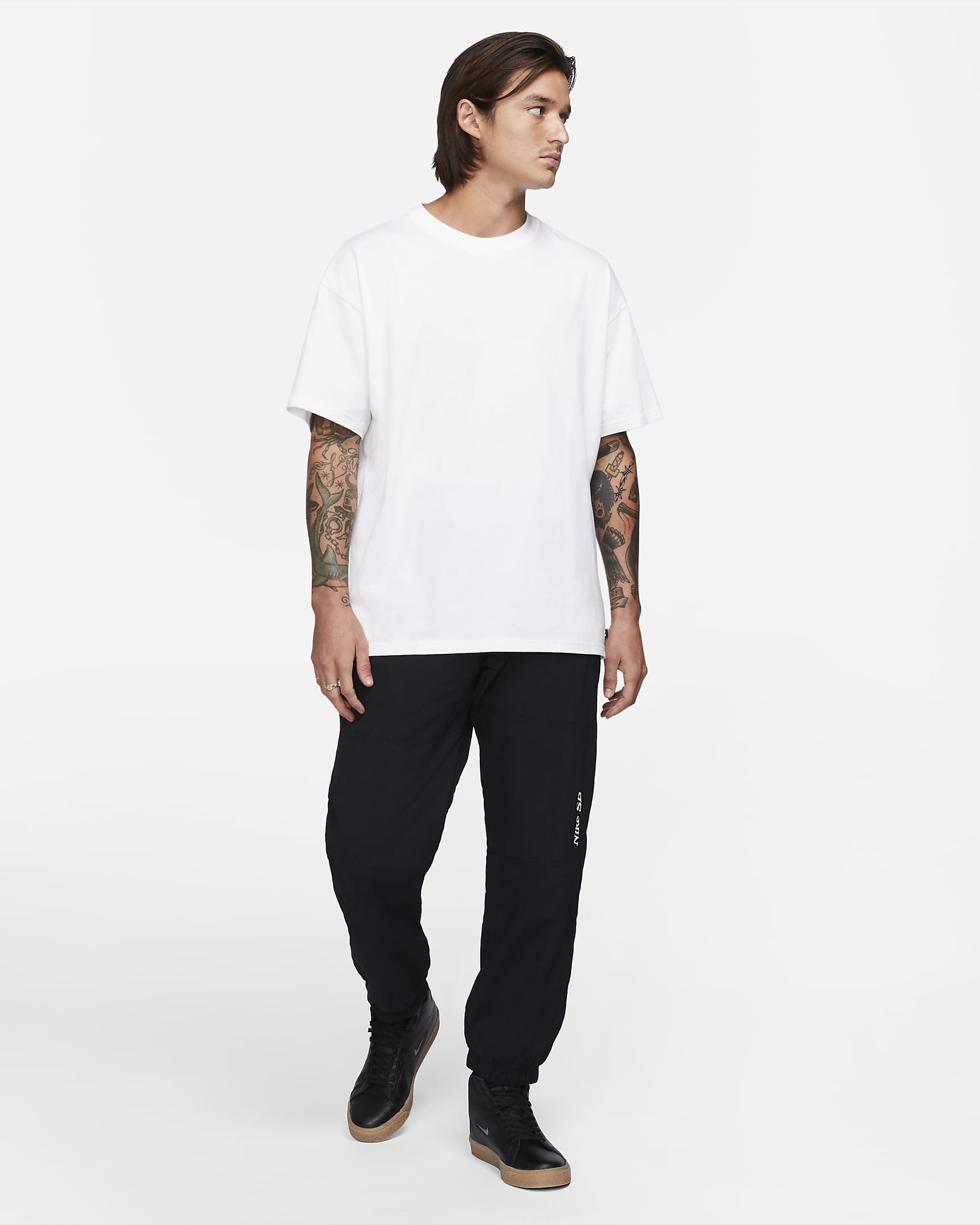 Nike SB Skateshirt - Wit