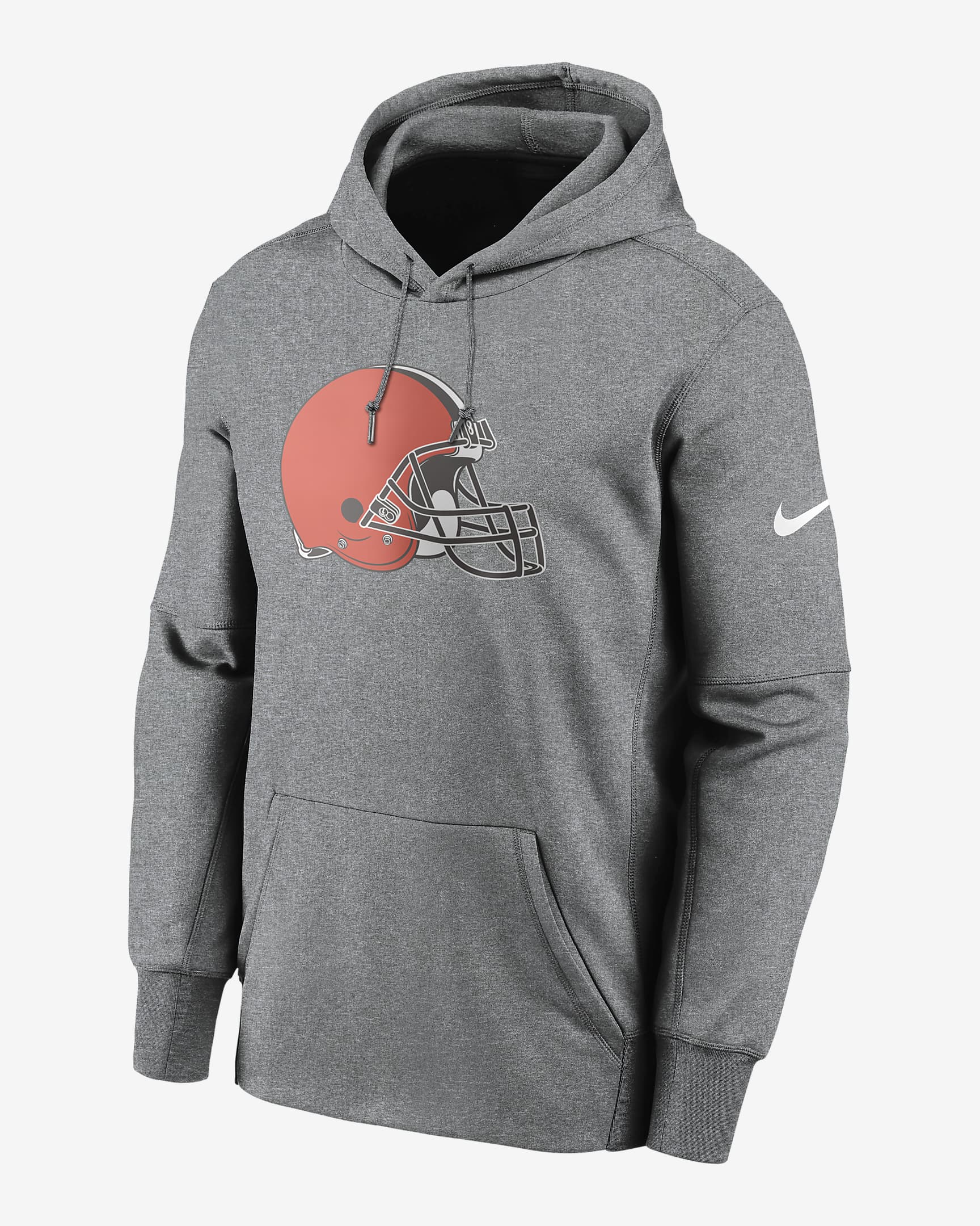 Nike Therma Prime Logo (NFL Cleveland Browns) Men’s Pullover Hoodie ...
