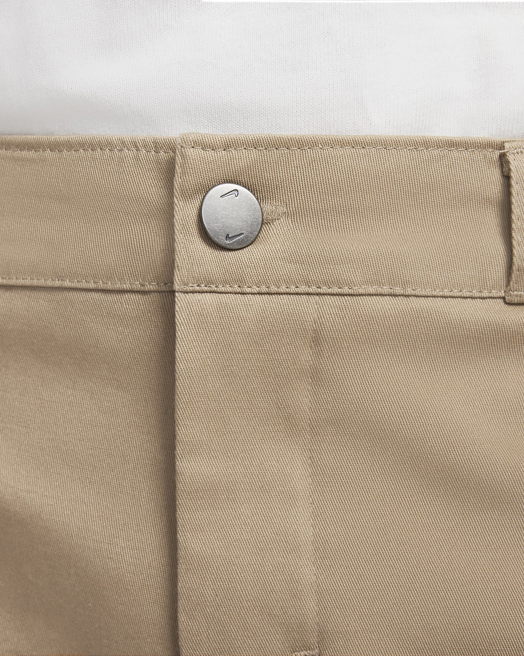 Nike SB Older Kids' Chino Skate Trousers - Khaki/Light Orewood Brown