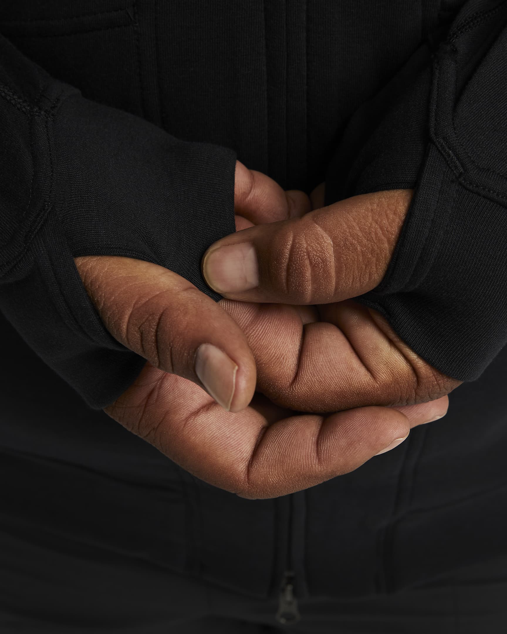 Nike Yoga DriFIT Men's FullZip Fleece Hoodie.