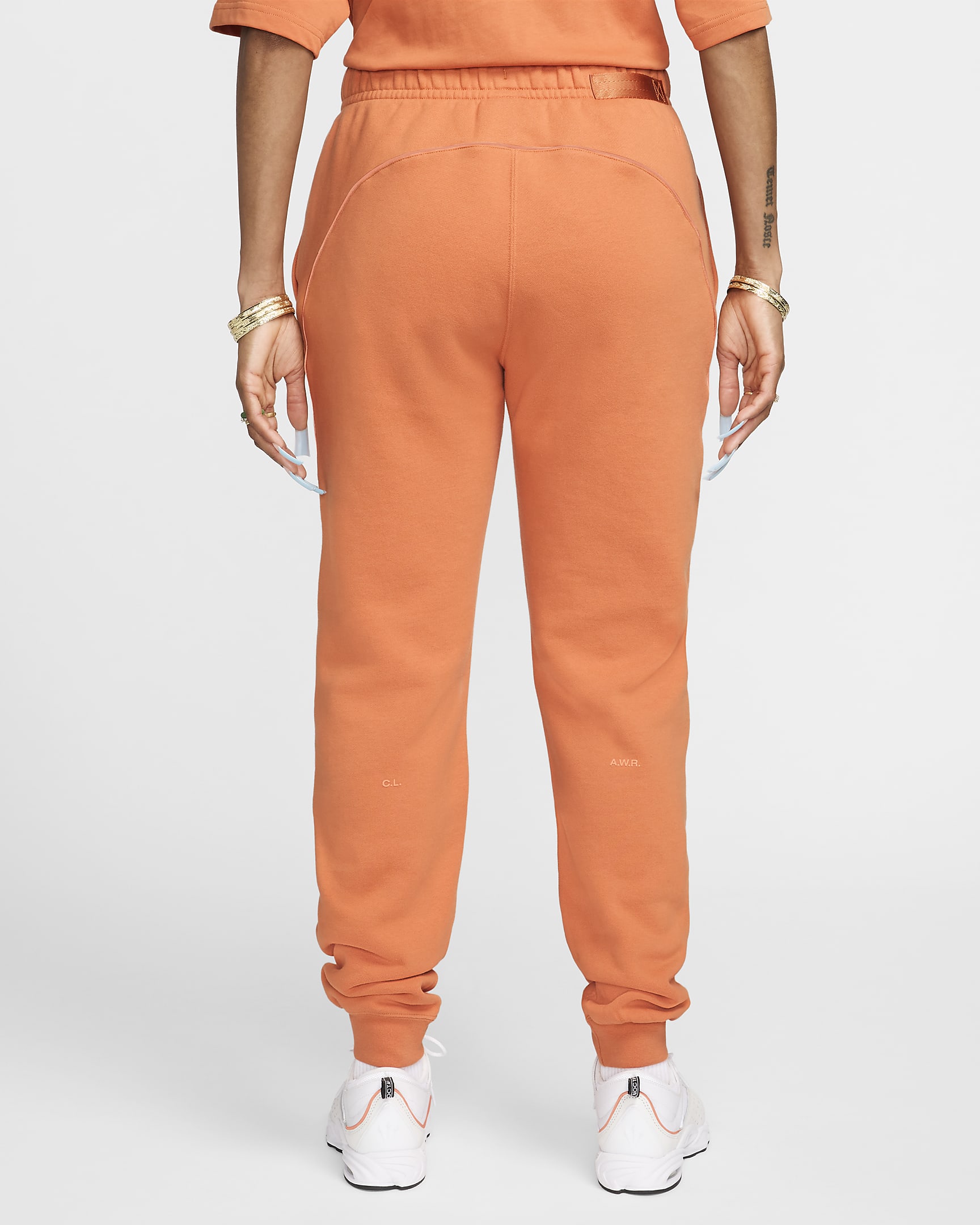 NOCTA NOCTA Fleece CS-sweatpants - Hot Curry/Orange Trance/Orange Trance