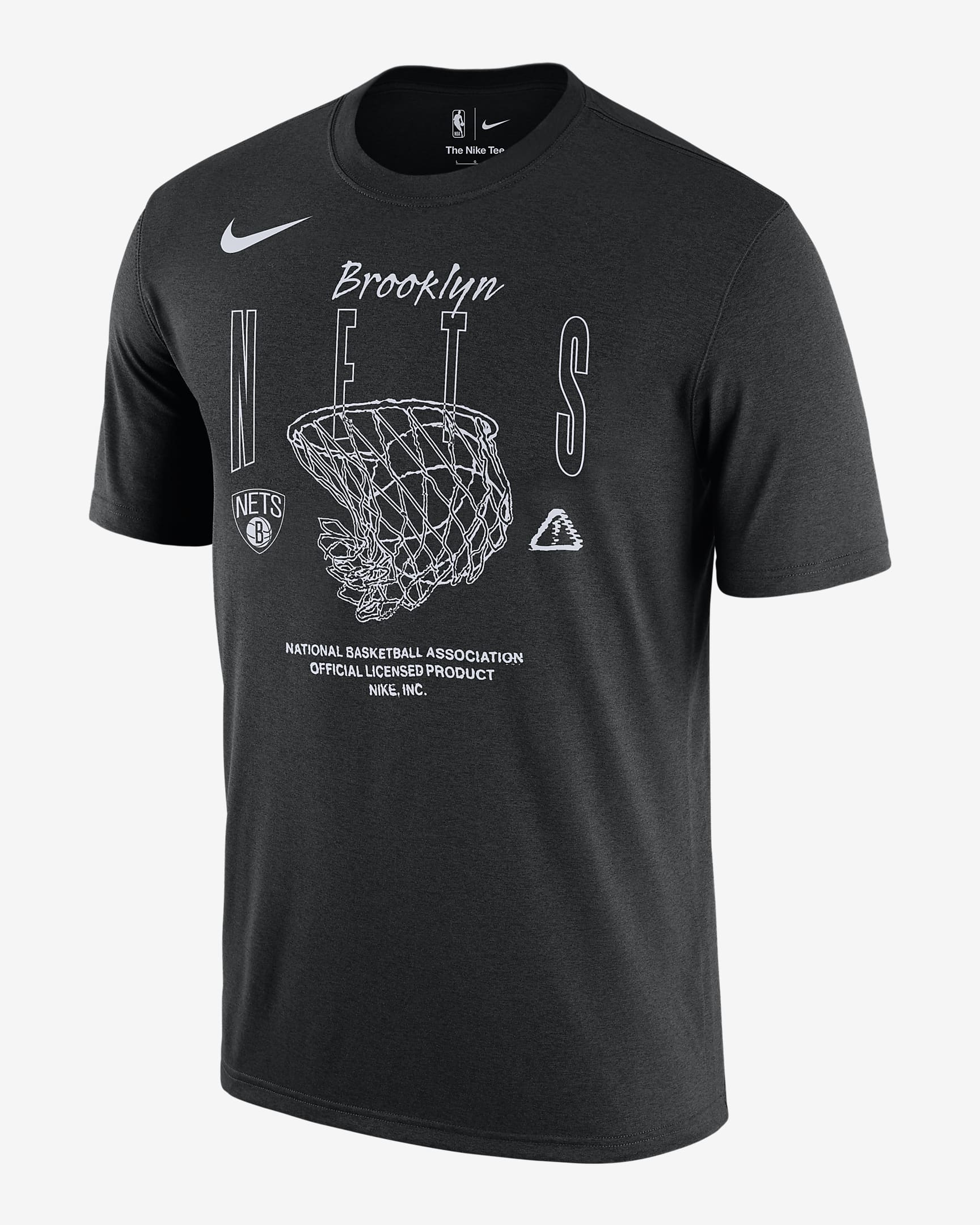 Brooklyn Nets Courtside Max90 Men's Nike NBA T-Shirt. Nike UK