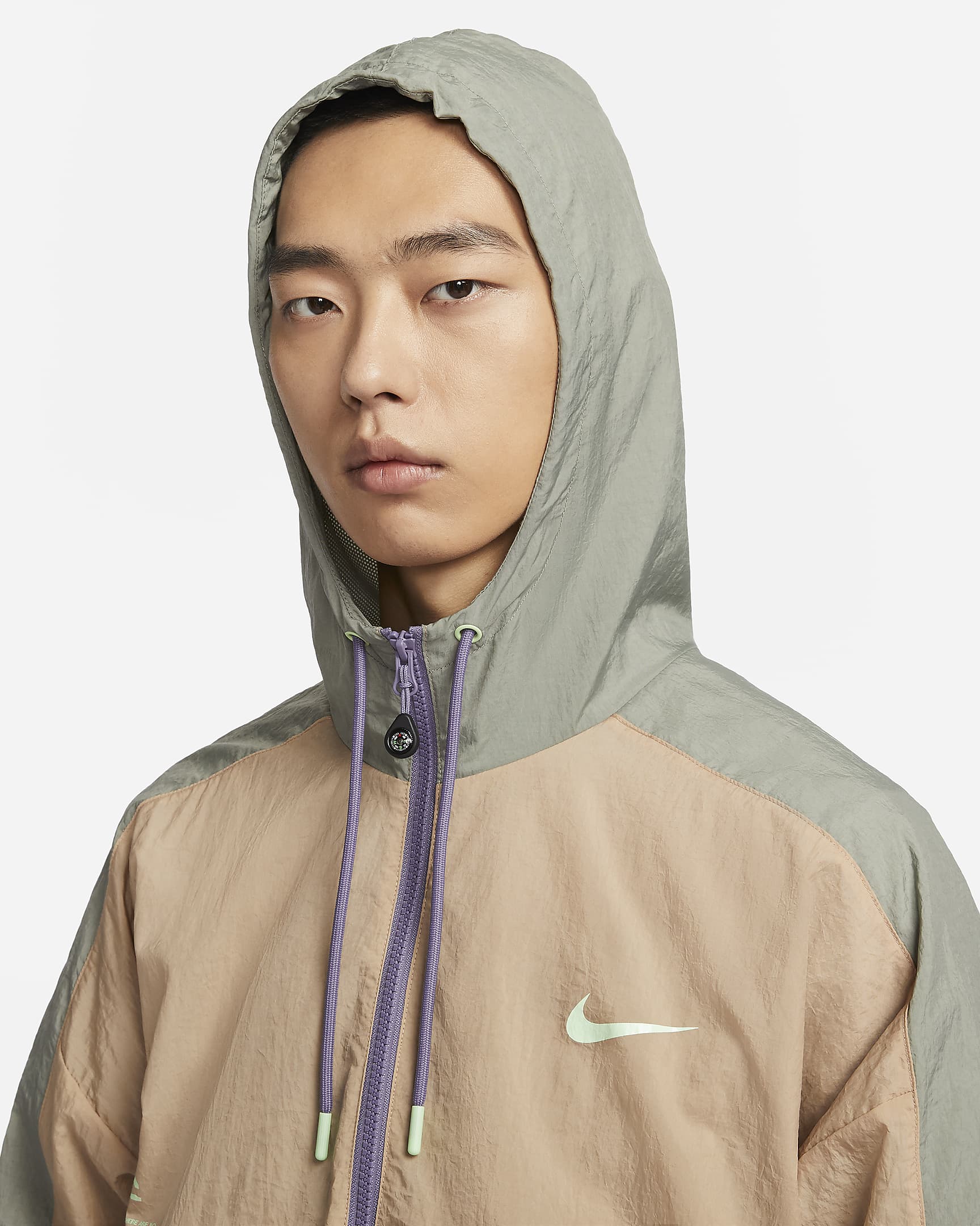 Nike Sportswear Mens Hooded Woven Jacket Nike Vn