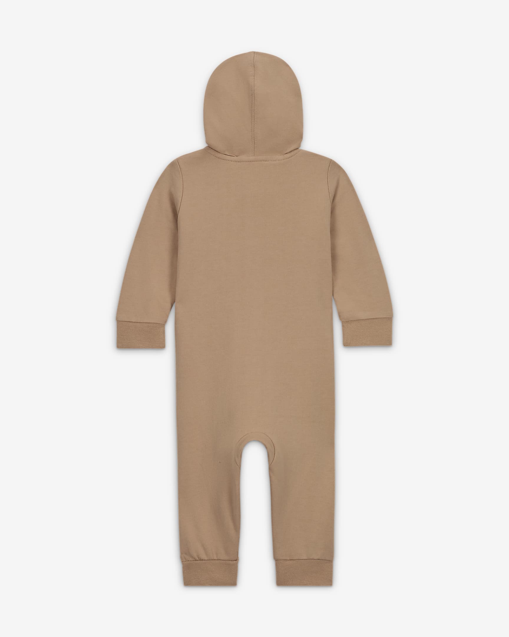 Nike Essentials Baby (0-9M) Hooded Coverall - Hemp