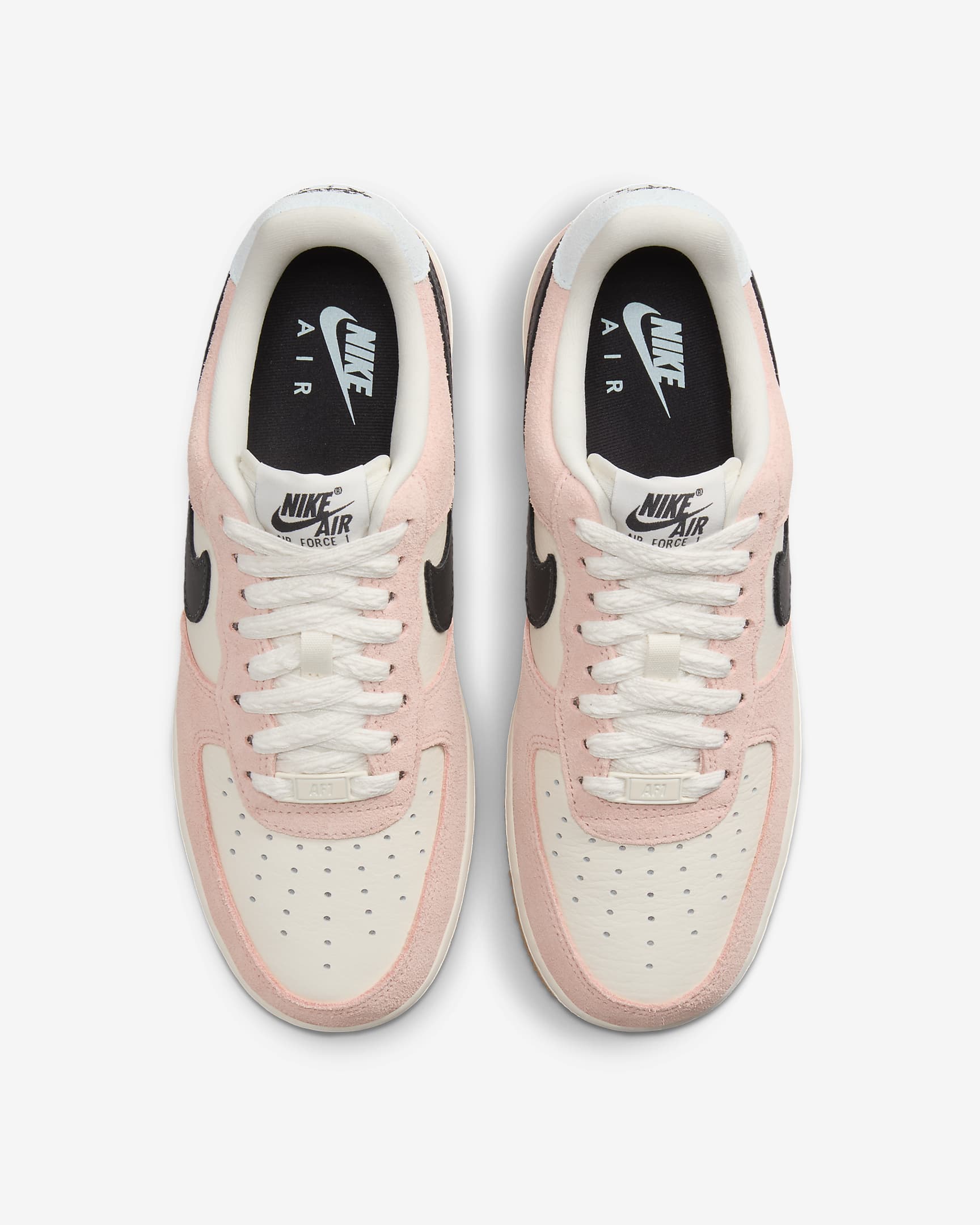 Chaussure Nike Air Force 1 '07 pour Femme - Arctic Orange/Pale Ivory/Glacier Blue/Off Noir