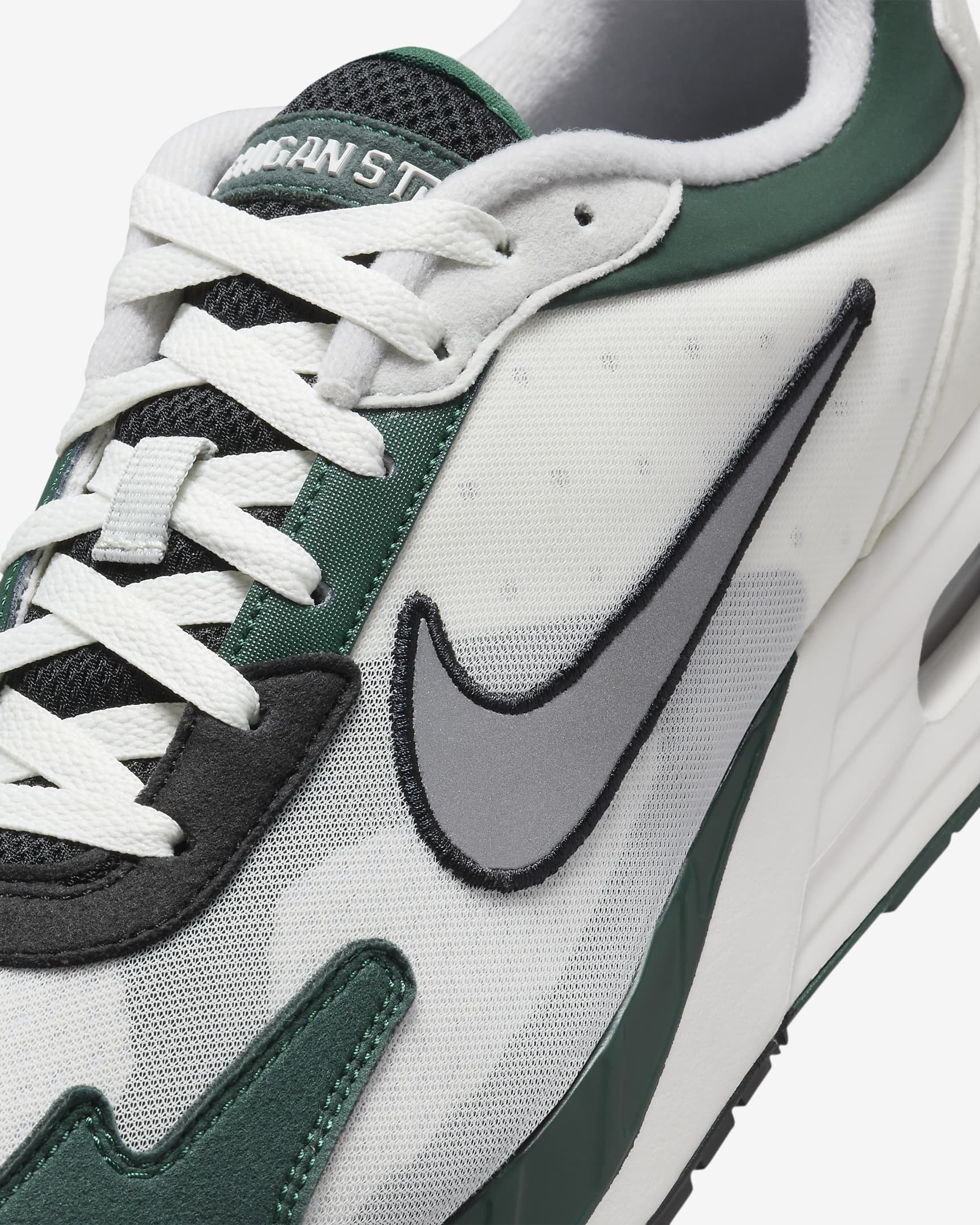 Michigan State Nike Air Max Solo Men's Shoes.